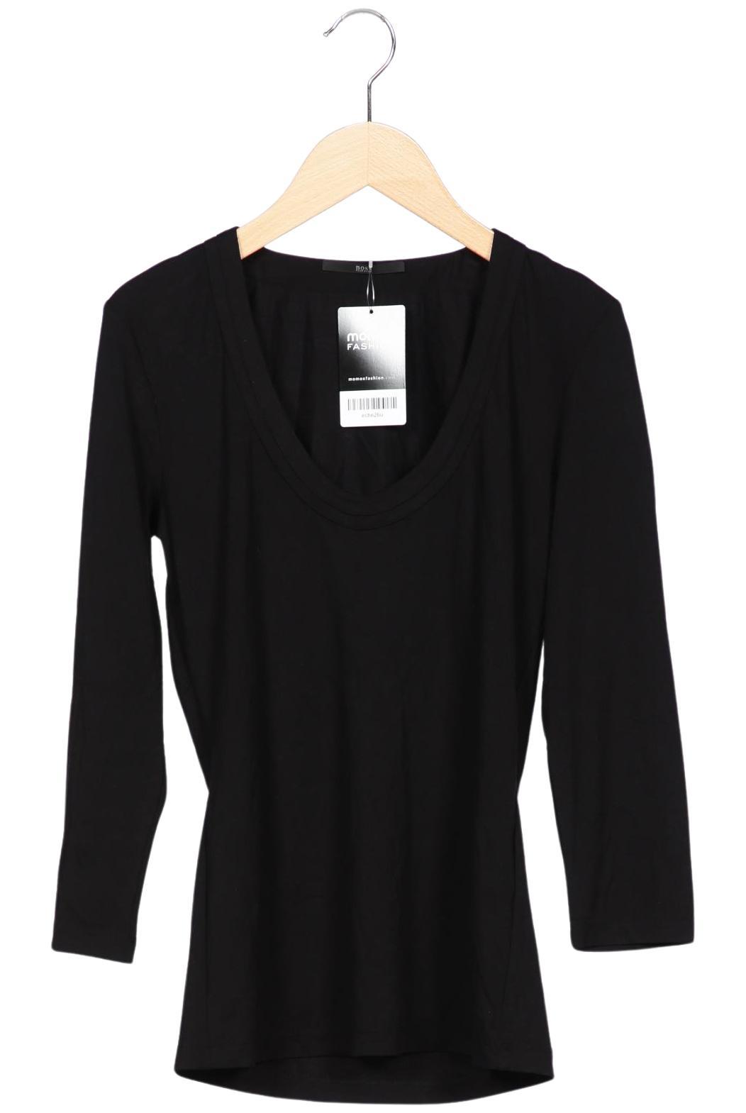 

Boss by Hugo Boss Damen Langarmshirt, schwarz, Gr. 34