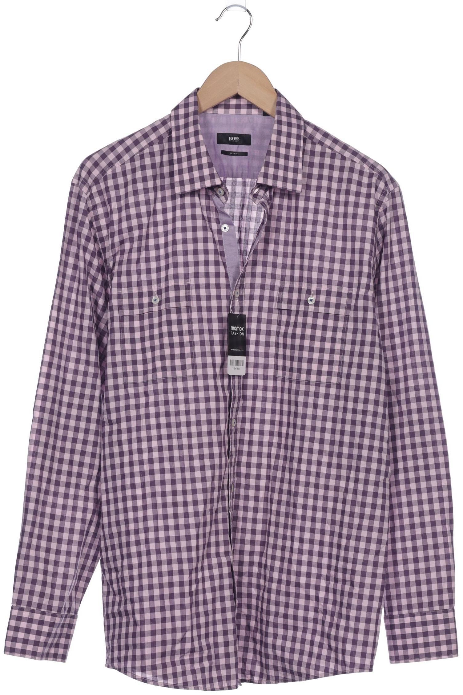 

Boss by Hugo Boss Herren Hemd, flieder, Gr. 56