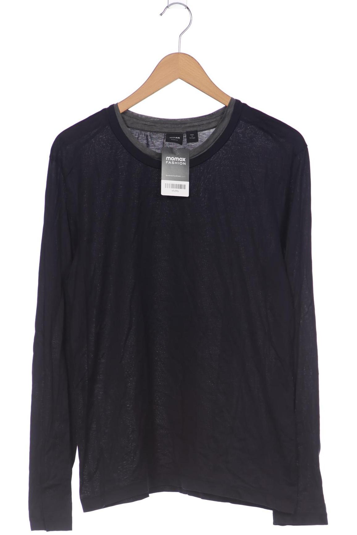 

Boss by Hugo Boss Herren Langarmshirt, marineblau, Gr. 52
