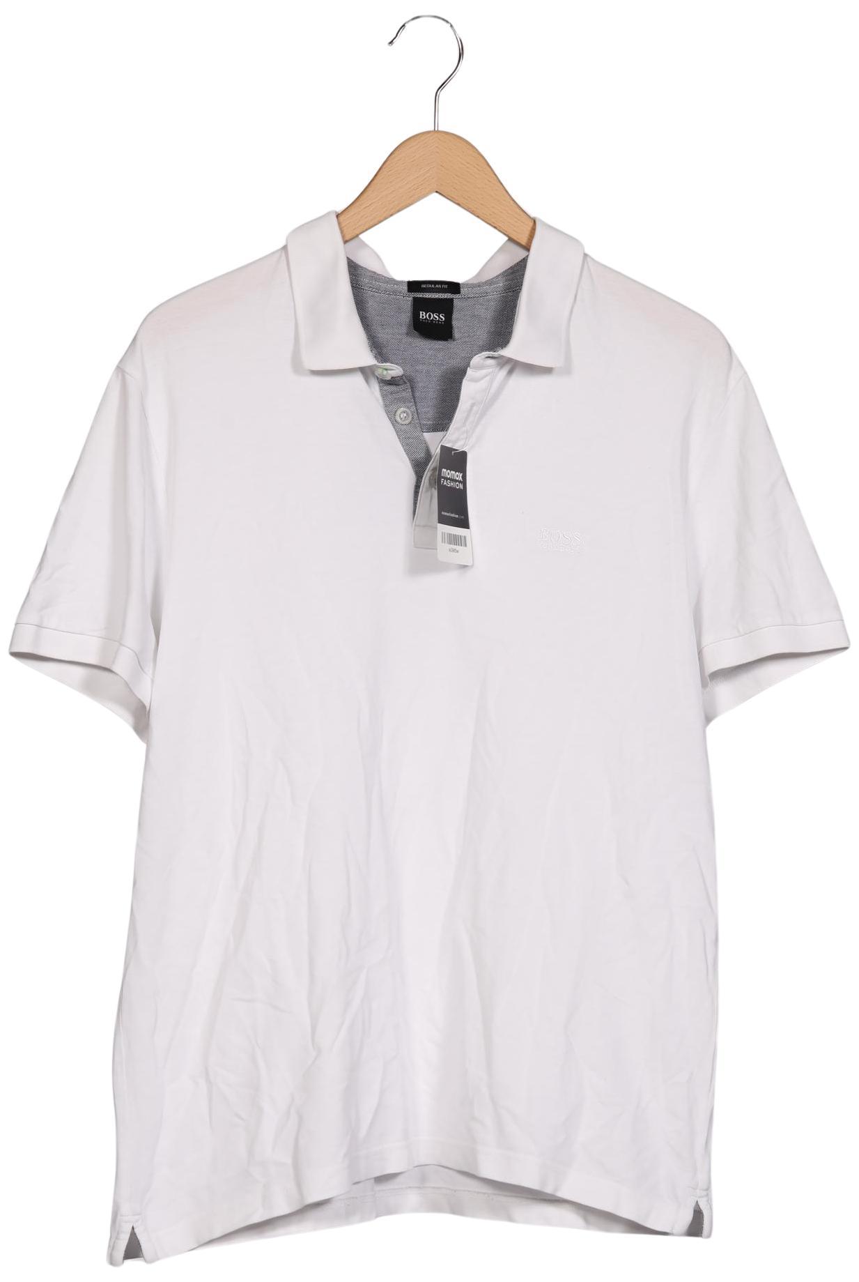 

Boss by Hugo Boss Herren Poloshirt, weiß, Gr. 54