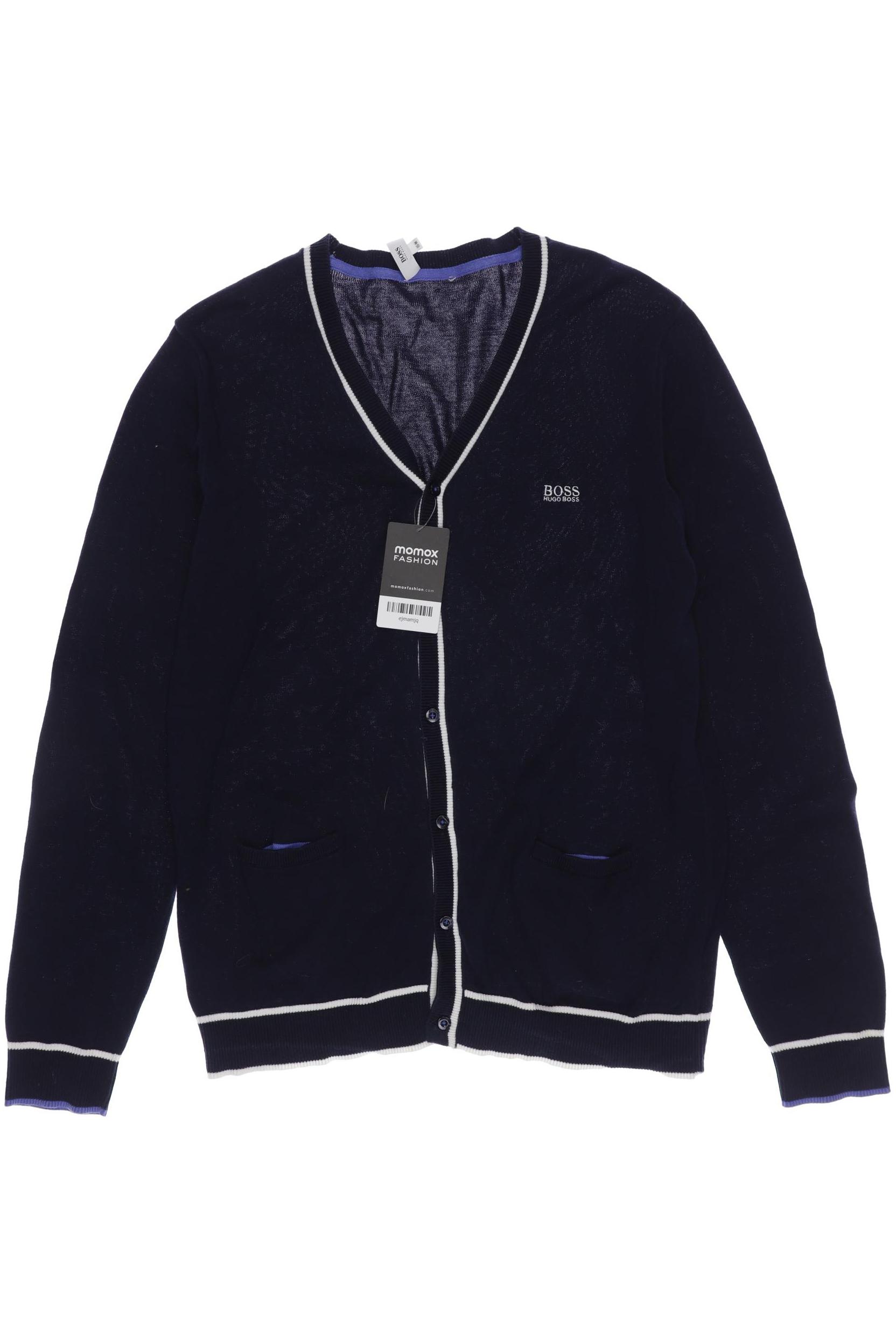 

Boss by Hugo Boss Herren Strickjacke, marineblau, Gr. 176