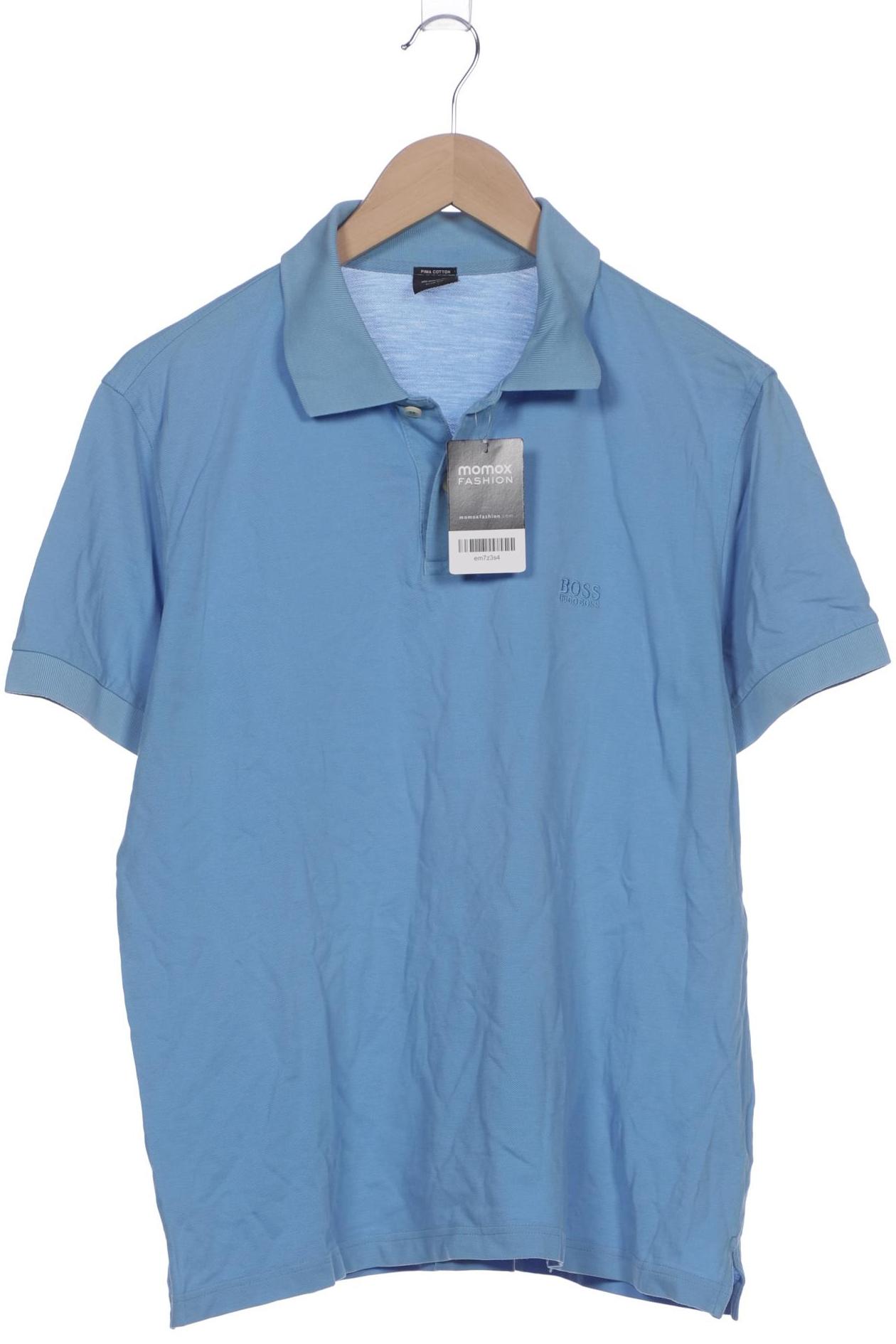 

Boss by Hugo Boss Herren Poloshirt, blau, Gr. 52