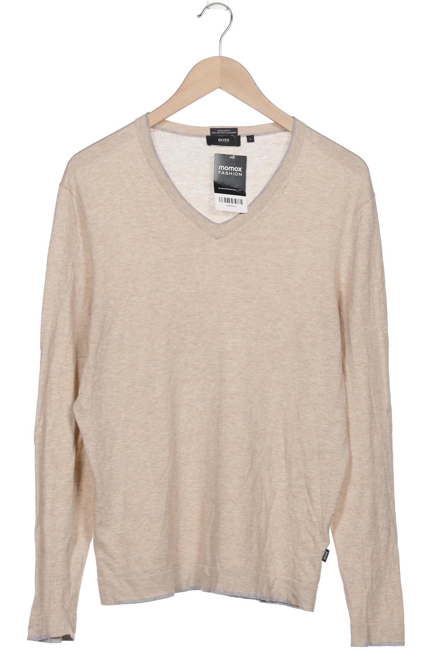 

Boss by Hugo Boss Herren Pullover, beige, Gr. 52