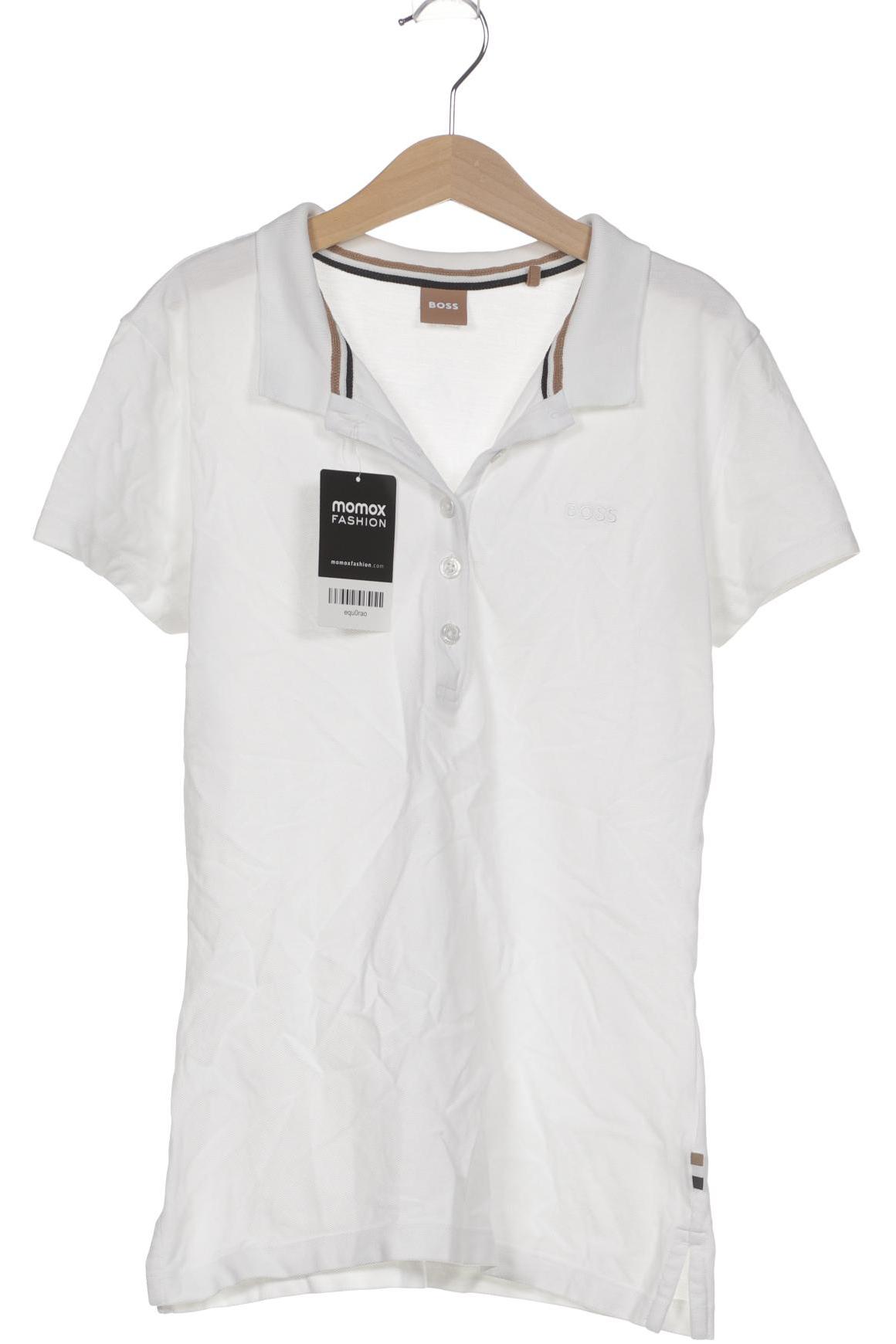 

Boss by Hugo Boss Damen Poloshirt, weiß, Gr. 34
