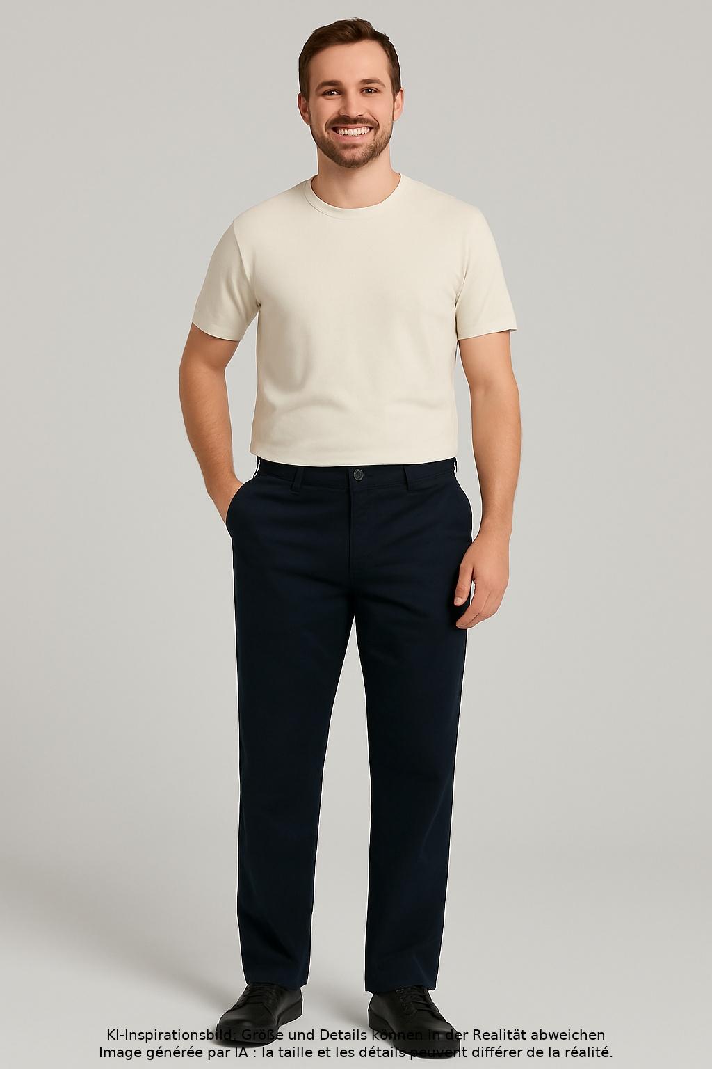 Thumbnail - Boss by Hugo Boss Herren Stoffhose, marineblau, Gr. 106