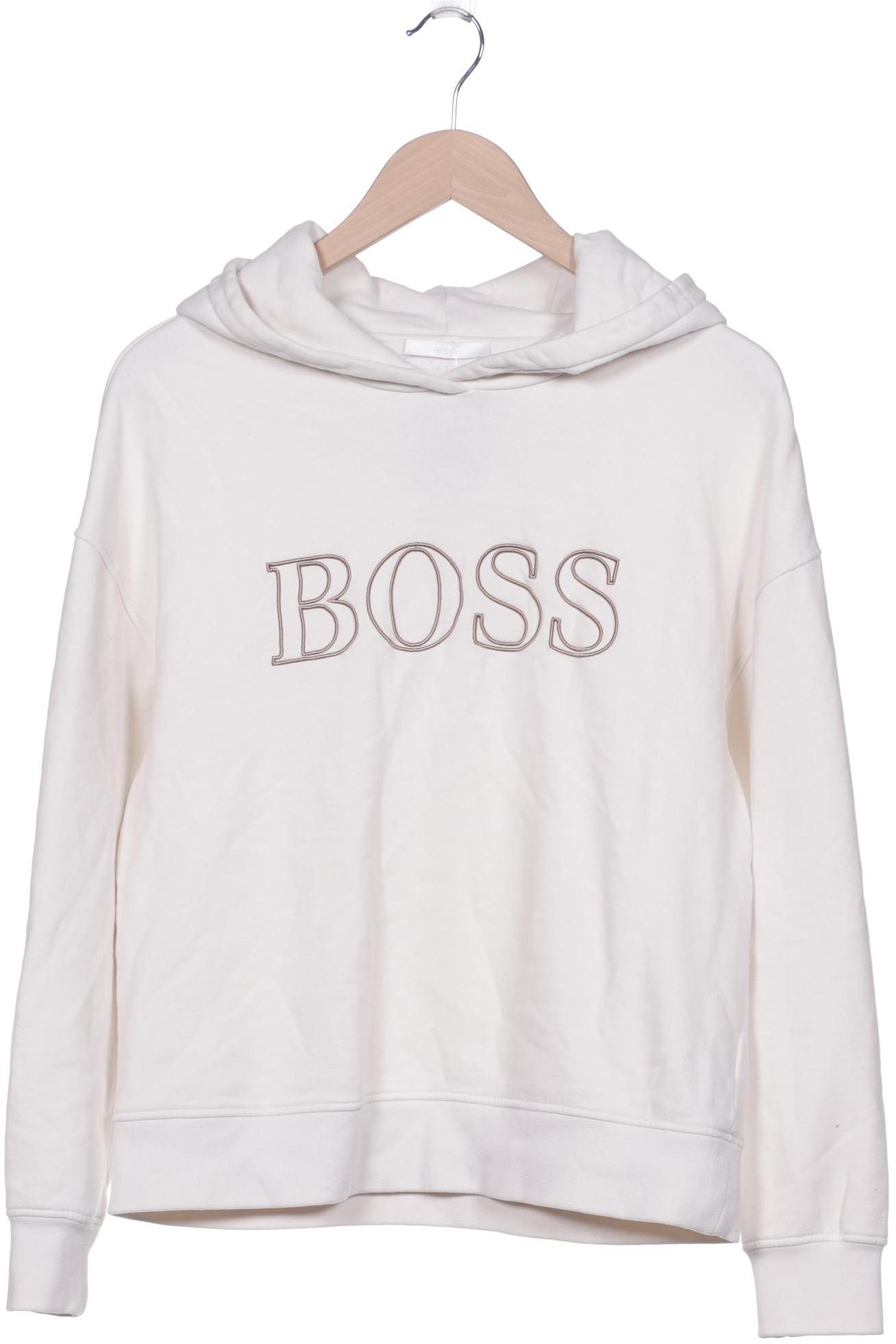 

BOSS by Hugo Boss Damen Kapuzenpullover, weiß