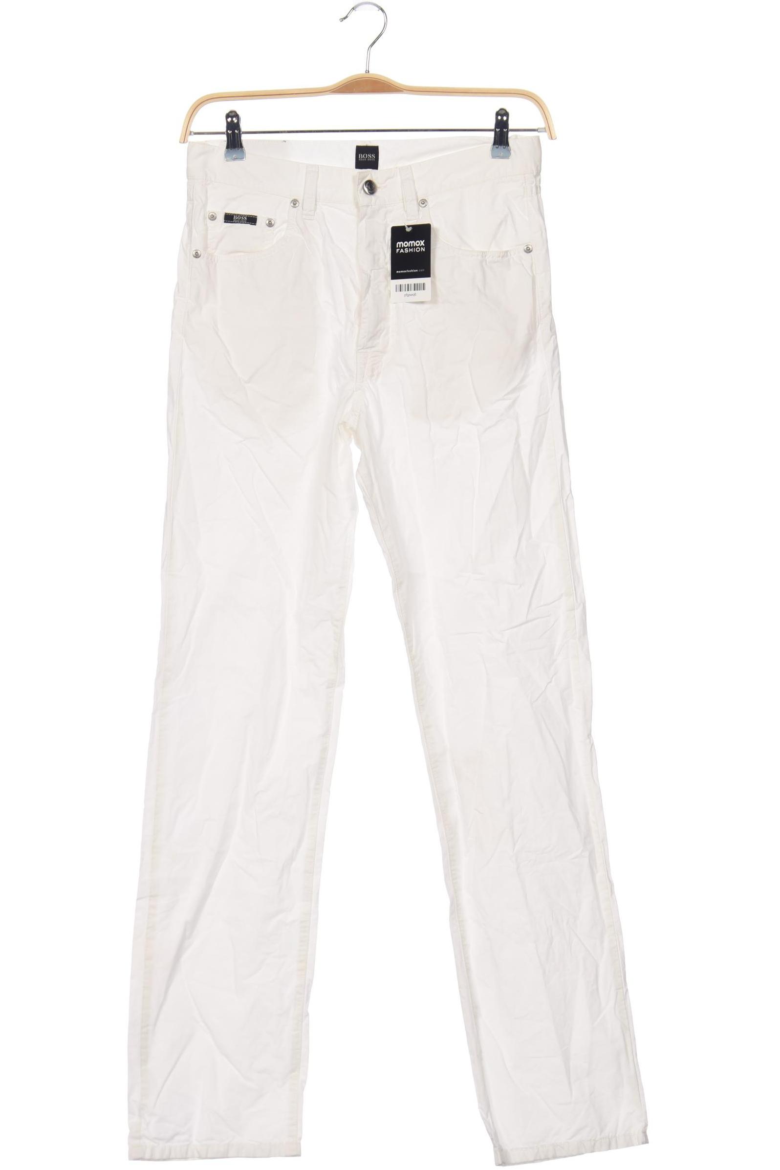 

Boss by Hugo Boss Herren Stoffhose, cremeweiß, Gr. 32