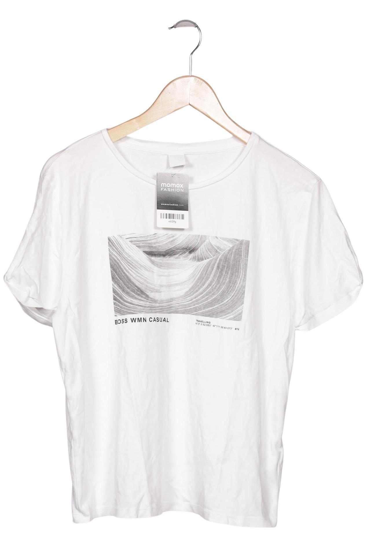 

Boss by Hugo Boss Damen T-Shirt, weiß, Gr. 44