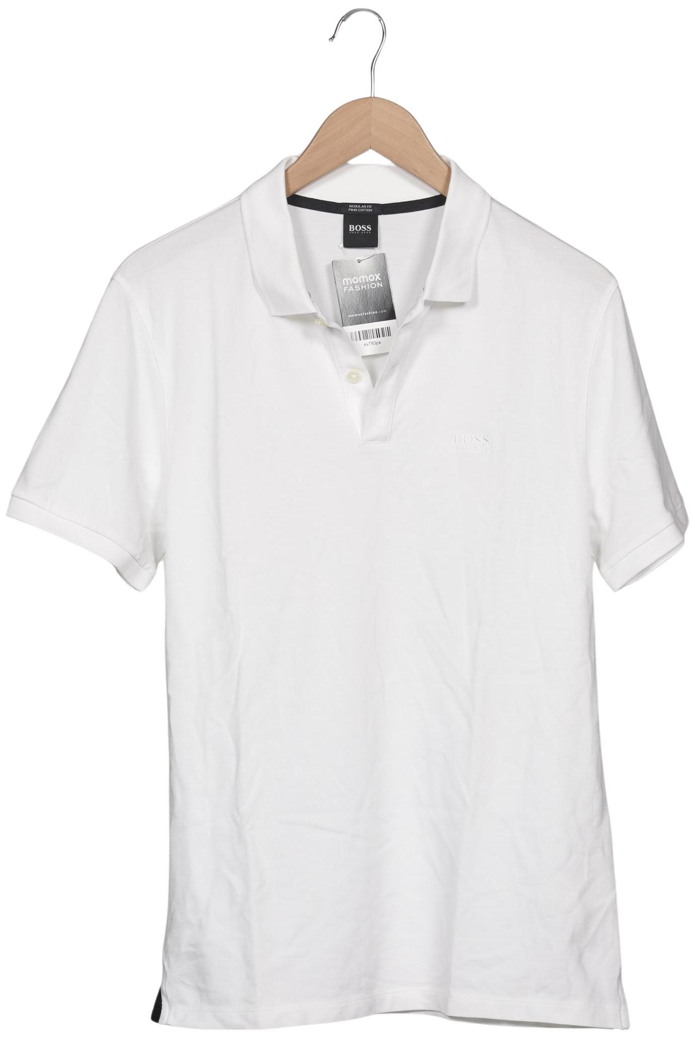 

Boss by Hugo Boss Herren Poloshirt, weiß, Gr. 48