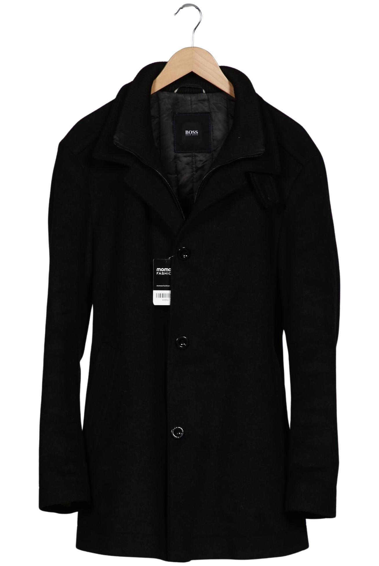 

Boss by Hugo Boss Herren Mantel, schwarz, Gr. 56