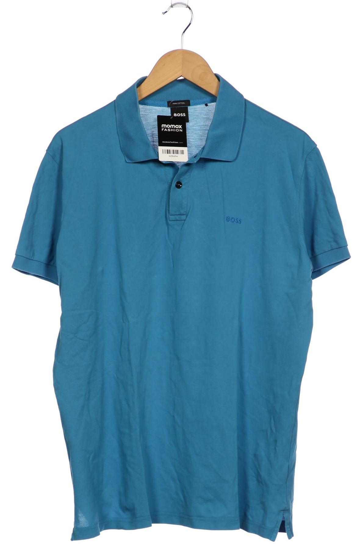 

Boss by Hugo Boss Herren Poloshirt, blau, Gr. 56