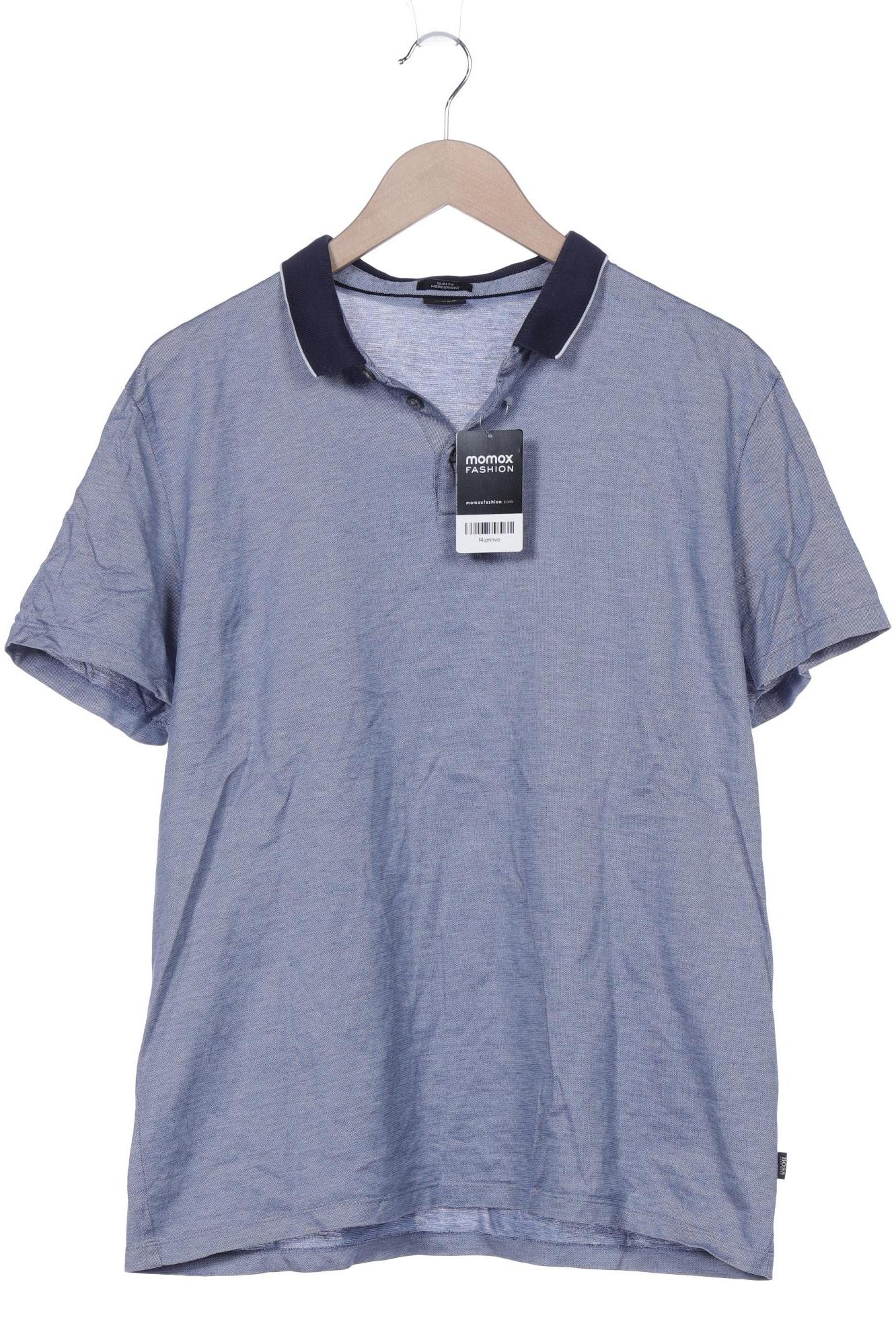 

Boss by Hugo Boss Herren Poloshirt, blau, Gr. 56