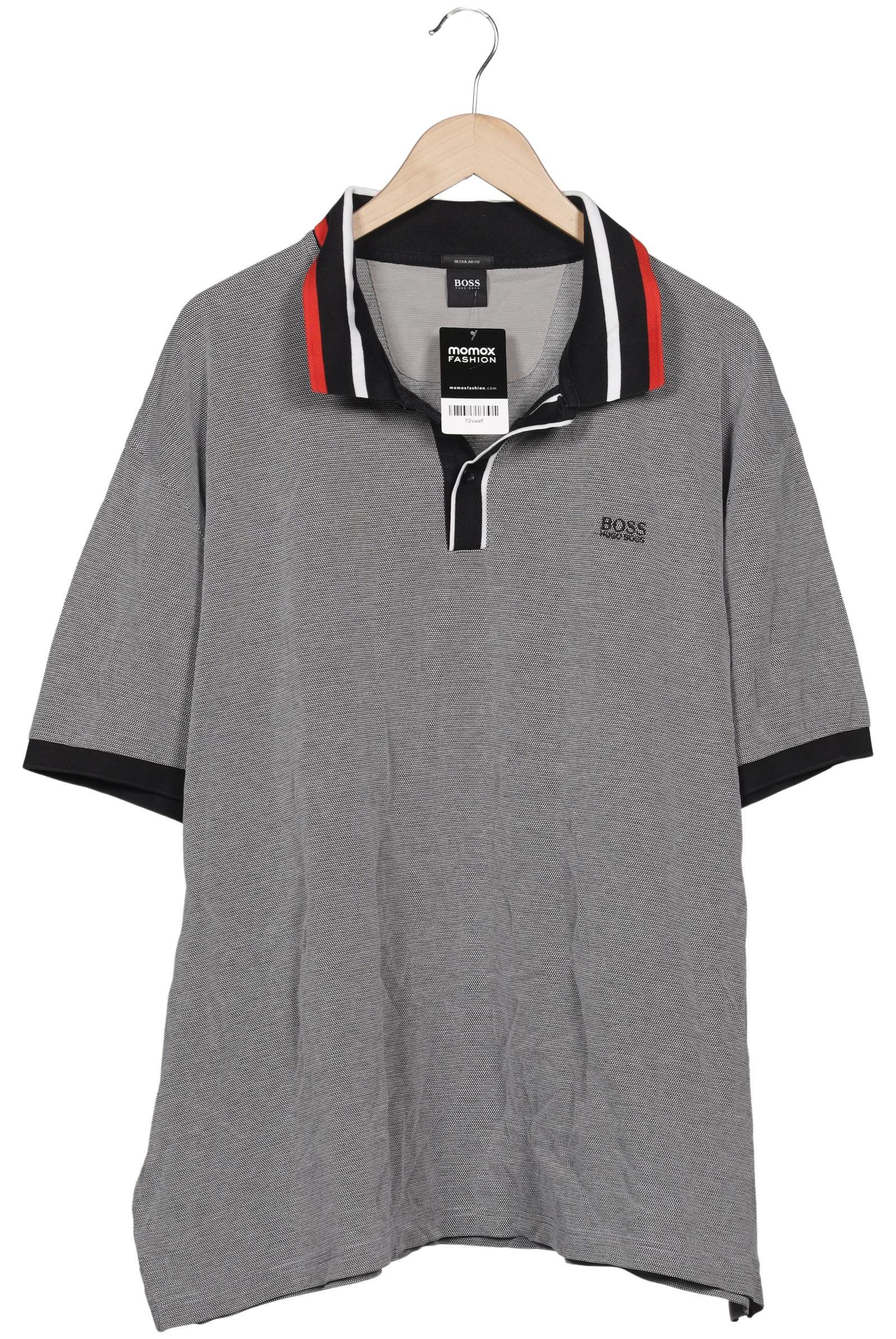 

Boss by Hugo Boss Herren Poloshirt, grau, Gr. 62