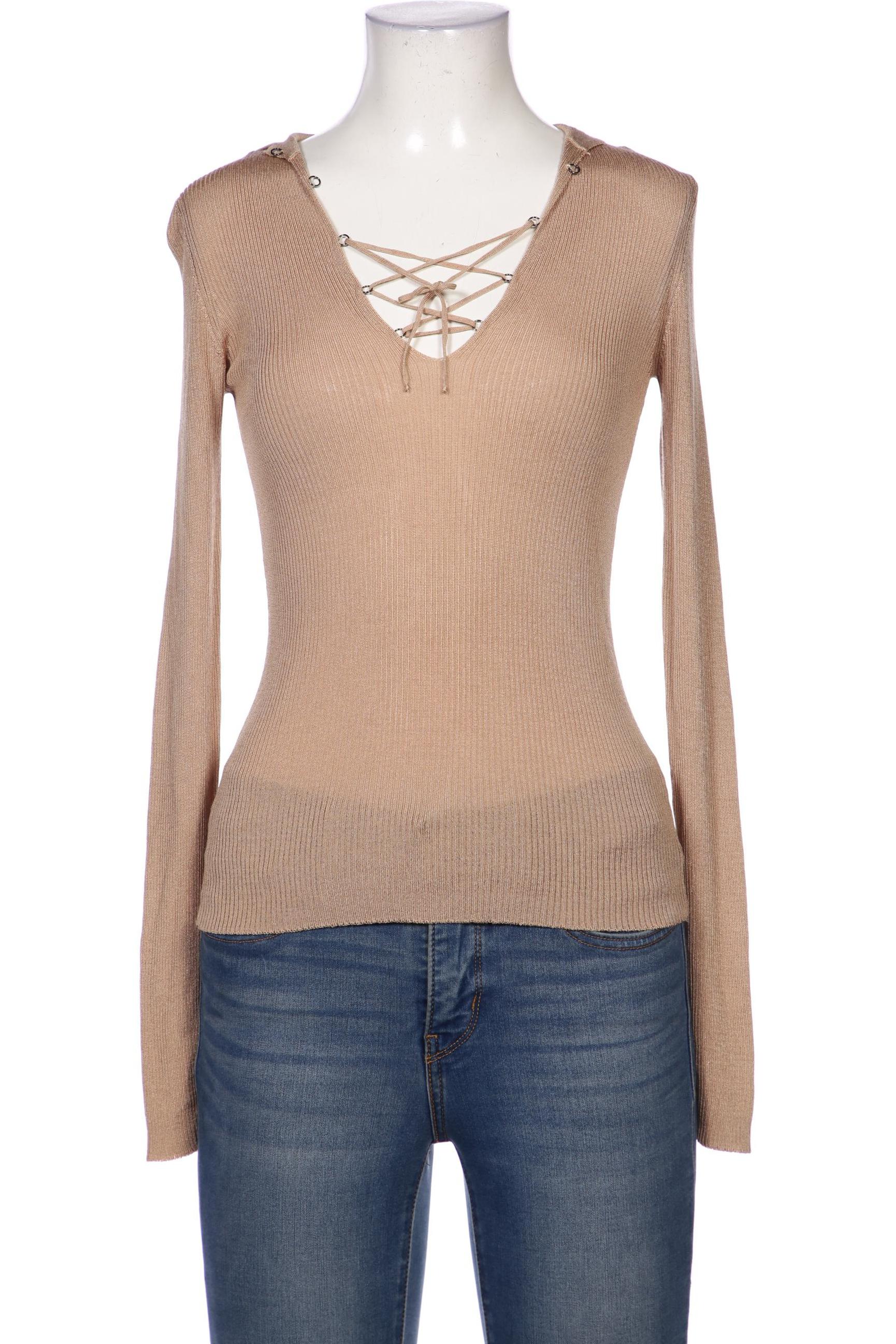 

Boss by Hugo Boss Damen Langarmshirt, beige, Gr. 36