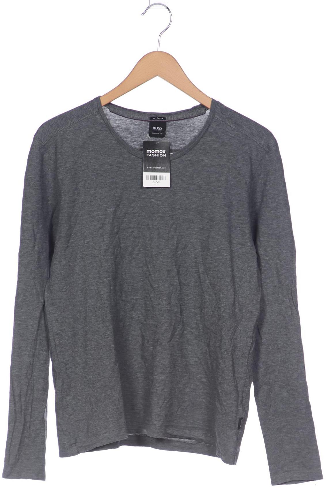 

Boss by Hugo Boss Herren Langarmshirt, grau, Gr. 48