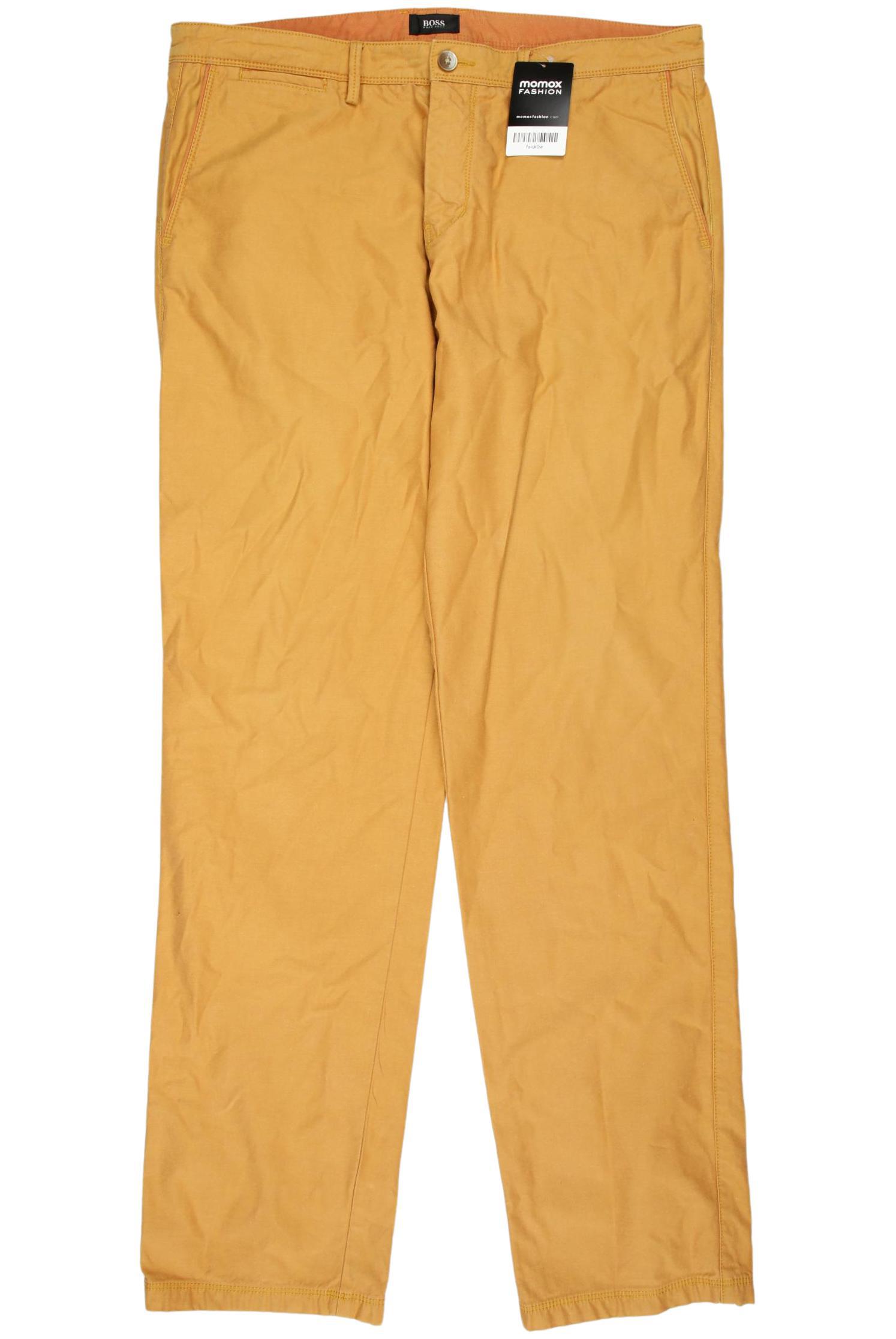 

Boss by Hugo Boss Herren Stoffhose, gelb, Gr. 52