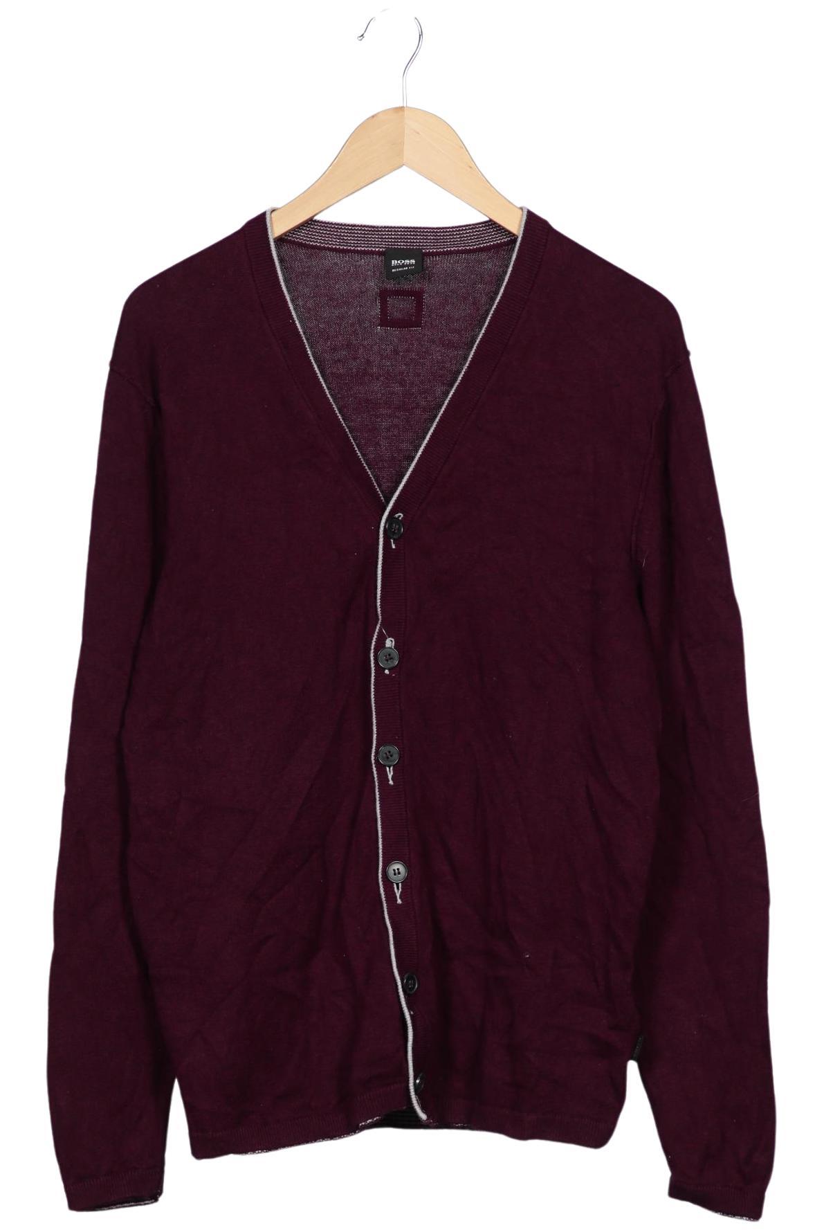 Thumbnail - Boss by Hugo Boss Herren Strickjacke, bordeaux, Gr. 52