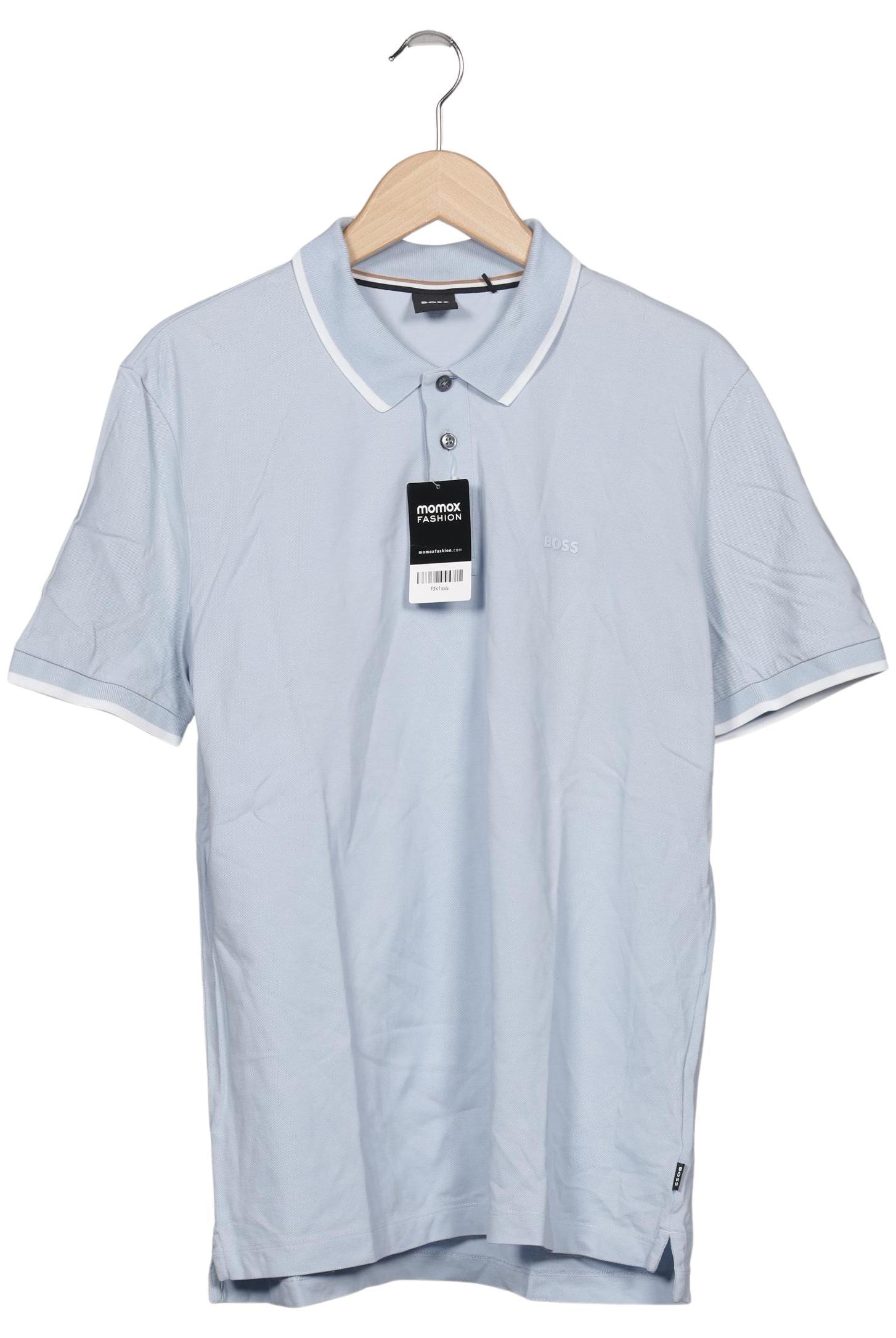 

Boss by Hugo Boss Herren Poloshirt, hellblau, Gr. 52