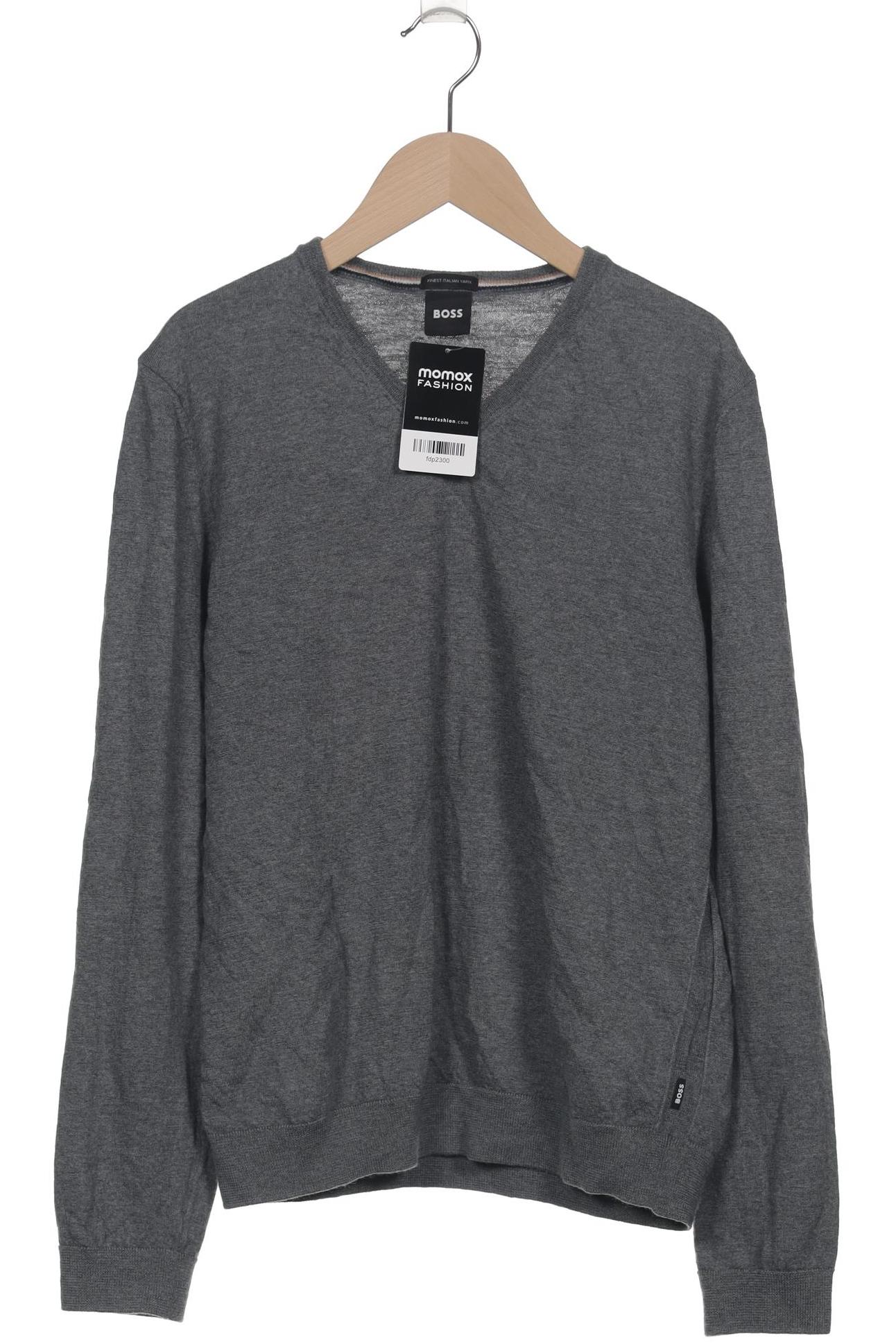 

Boss by Hugo Boss Herren Pullover, grau, Gr. 48