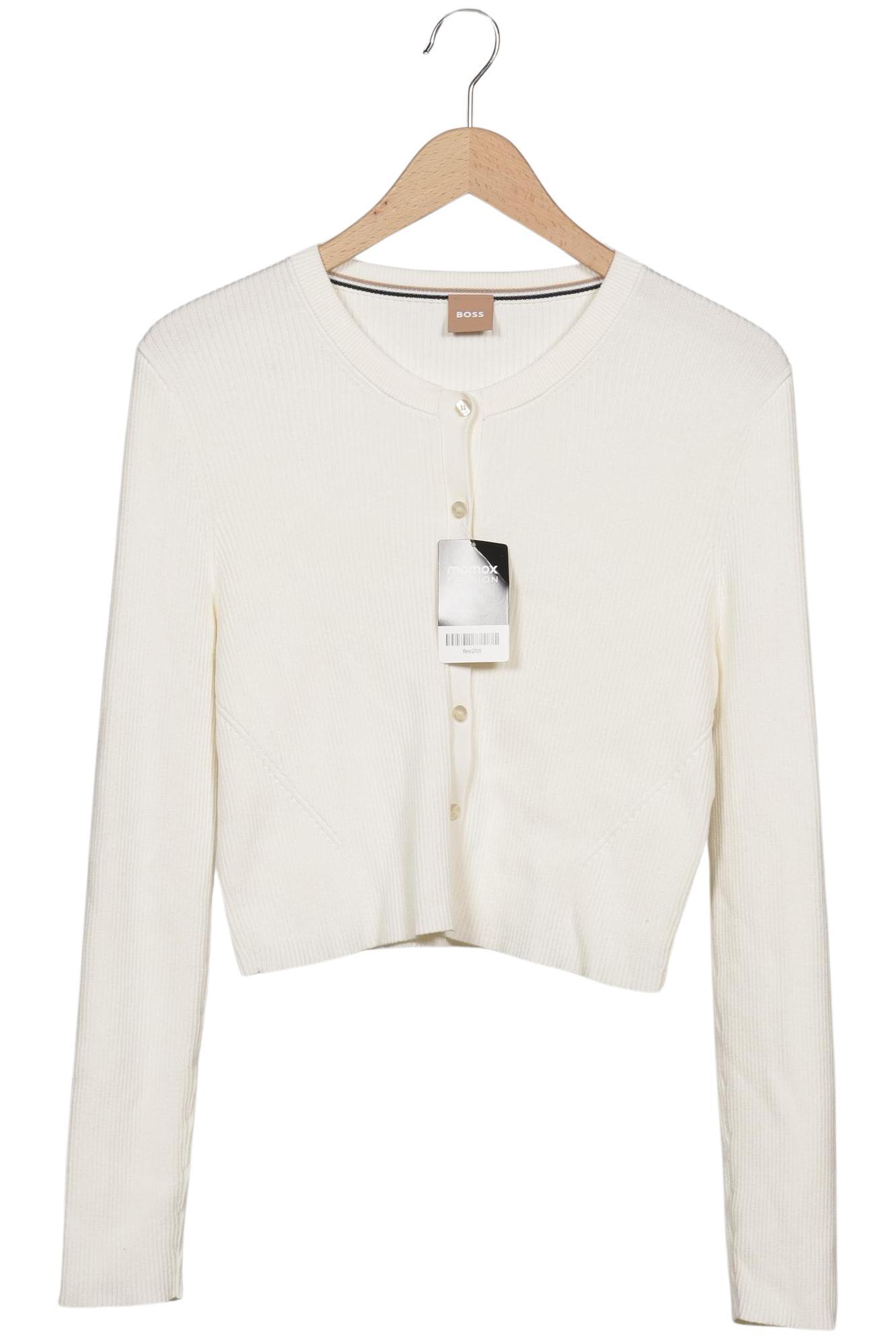 

Boss by Hugo Boss Damen Strickjacke, cremeweiß, Gr. 38