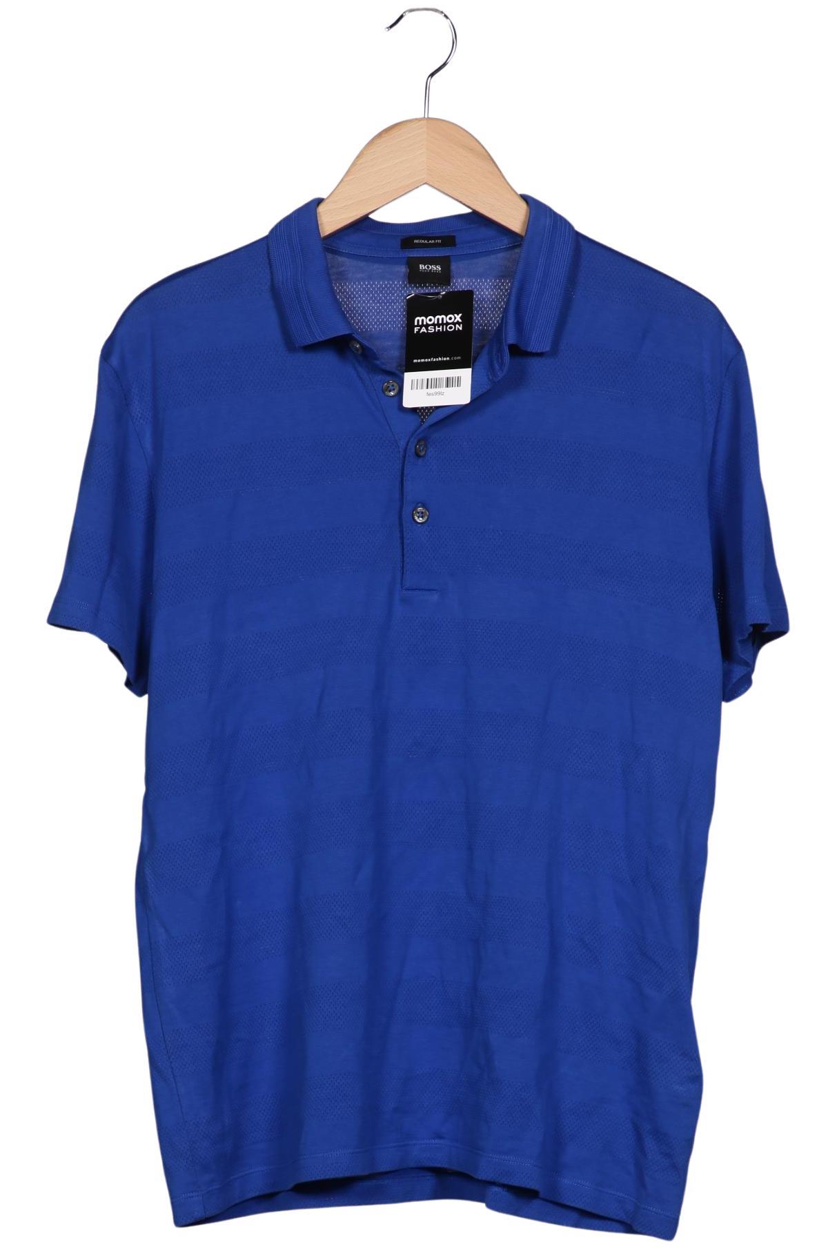 

Boss by Hugo Boss Herren Poloshirt, blau, Gr. 52