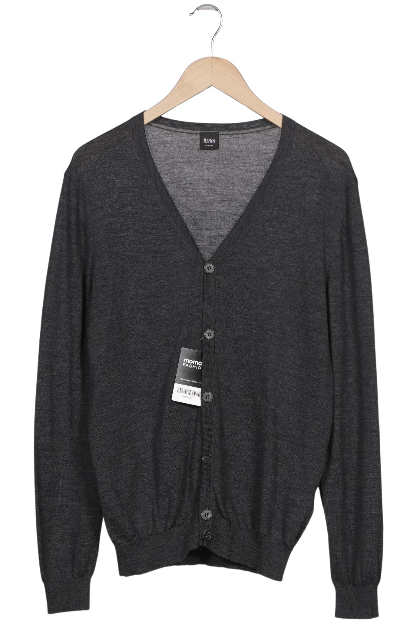 

Boss by Hugo Boss Herren Strickjacke, schwarz, Gr. 52