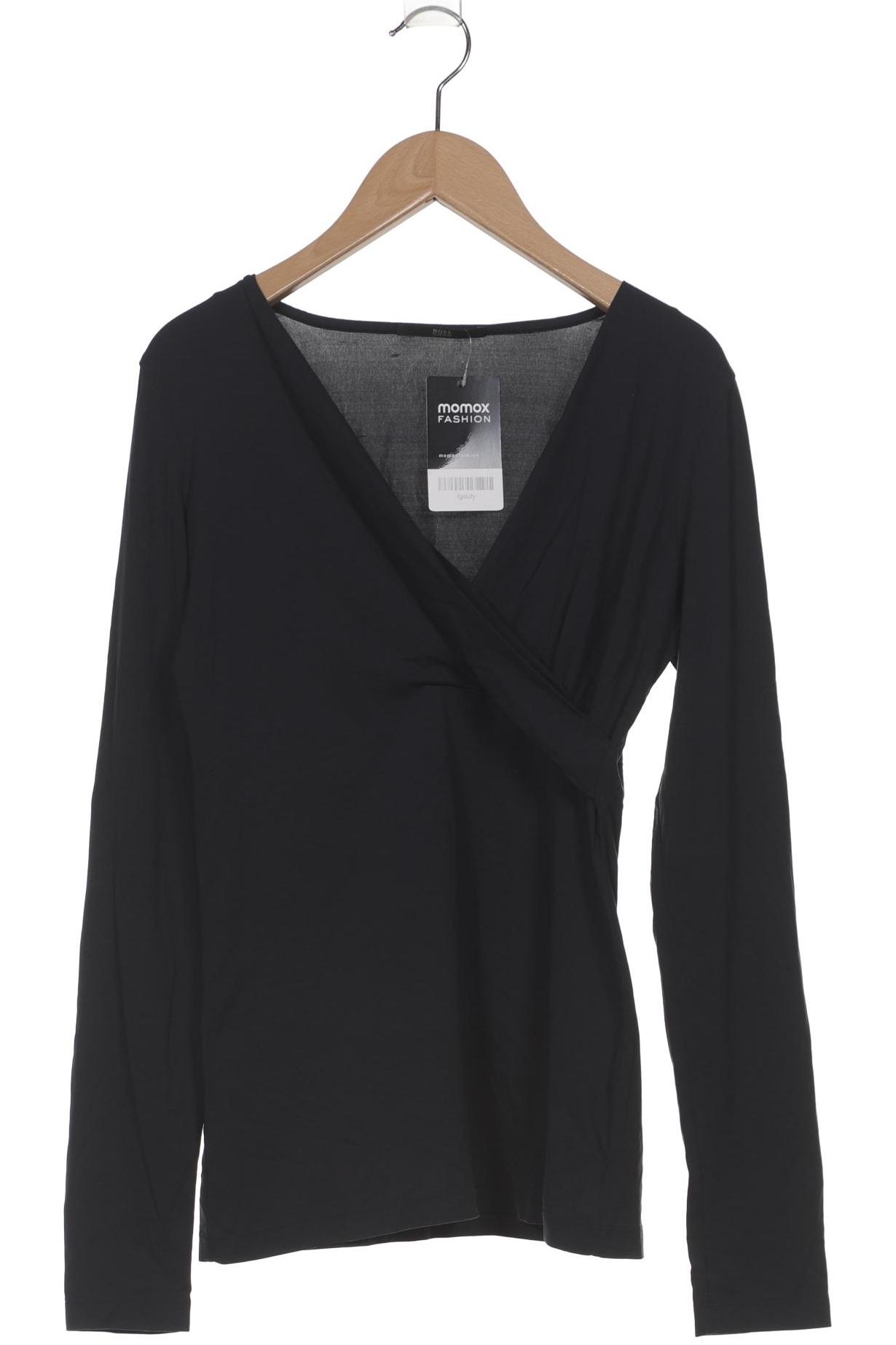 

Boss by Hugo Boss Damen Langarmshirt, marineblau, Gr. 36