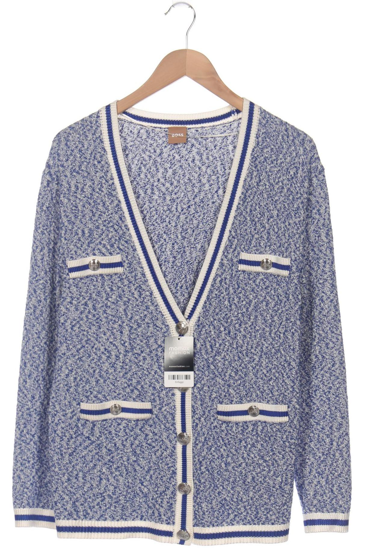 

Boss by Hugo Boss Damen Strickjacke, blau, Gr. 42