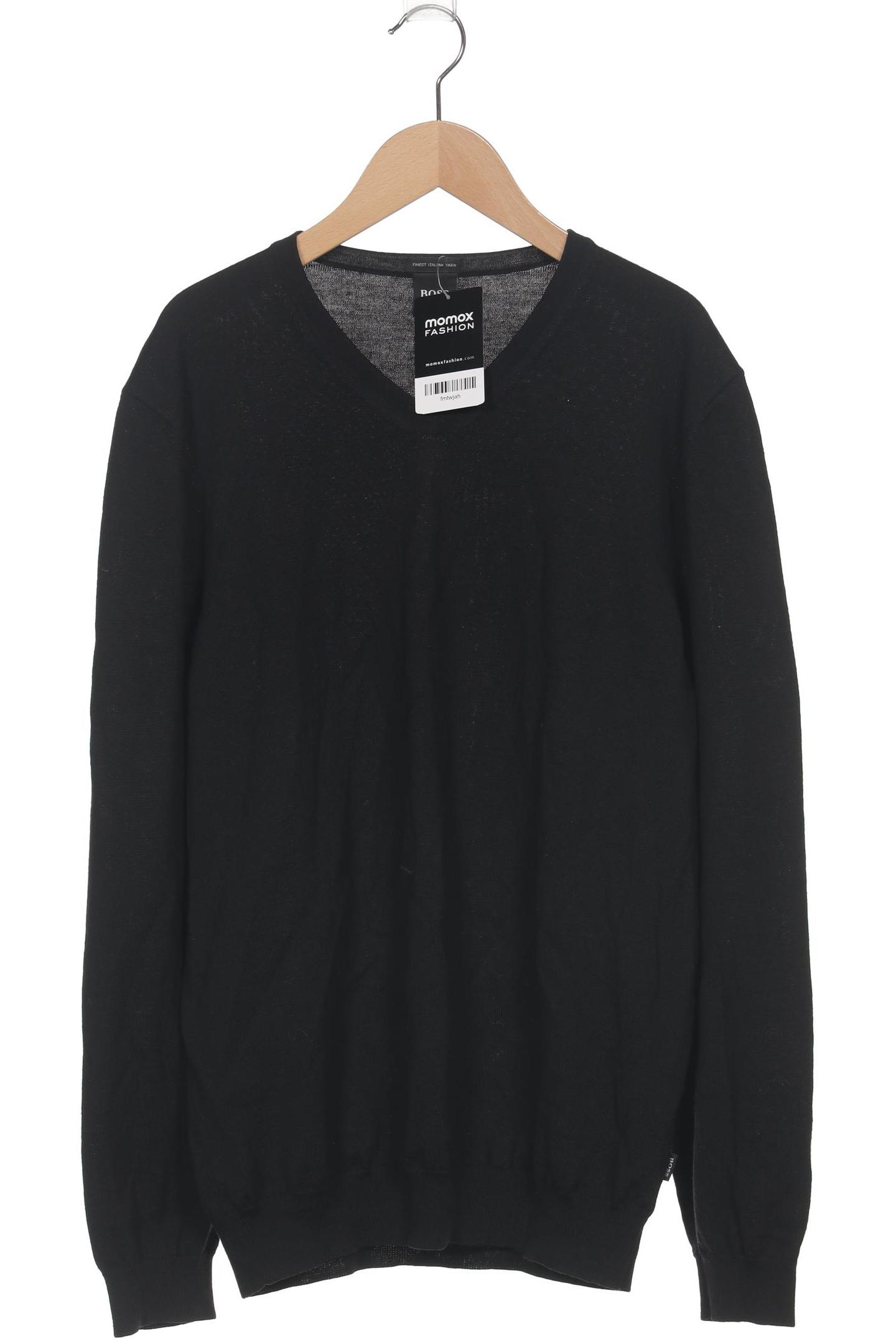 

Boss by Hugo Boss Herren Pullover, schwarz, Gr. 52