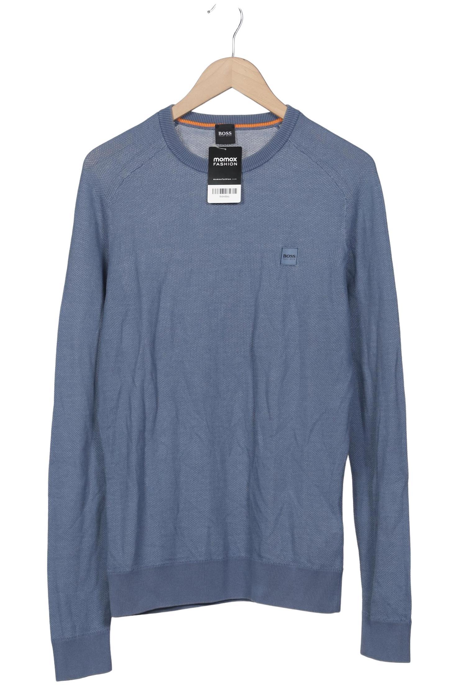 

Boss by Hugo Boss Herren Pullover, blau, Gr. 52