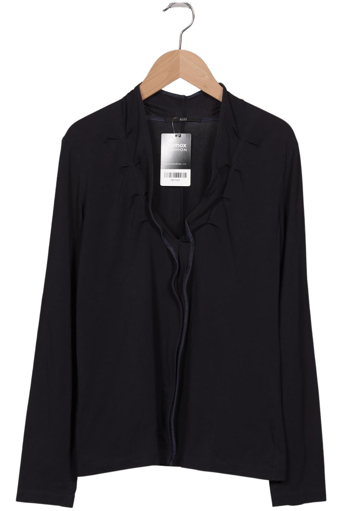 

Boss by Hugo Boss Damen Langarmshirt, marineblau, Gr. 38