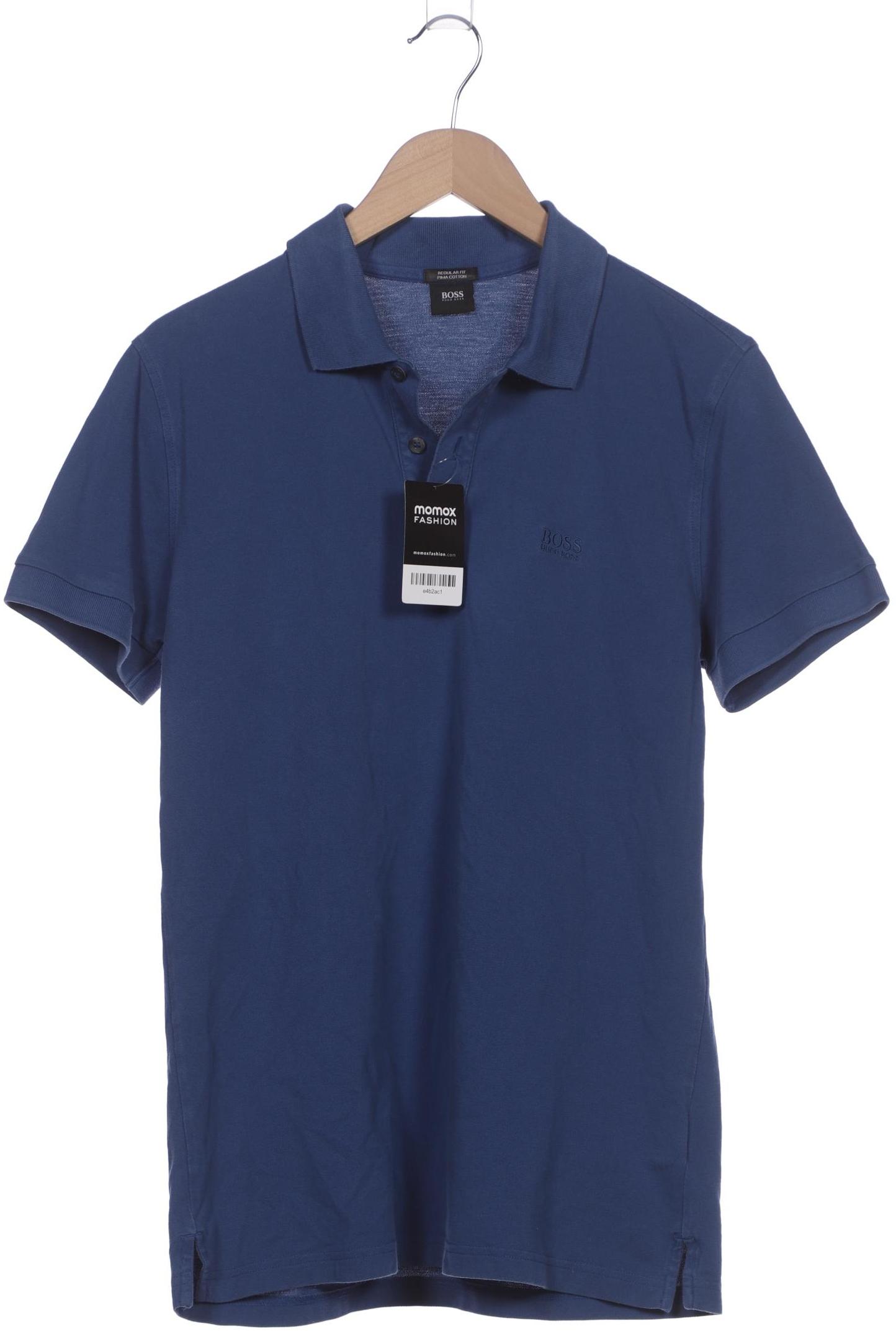 

Boss by Hugo Boss Herren Poloshirt, blau, Gr. 52