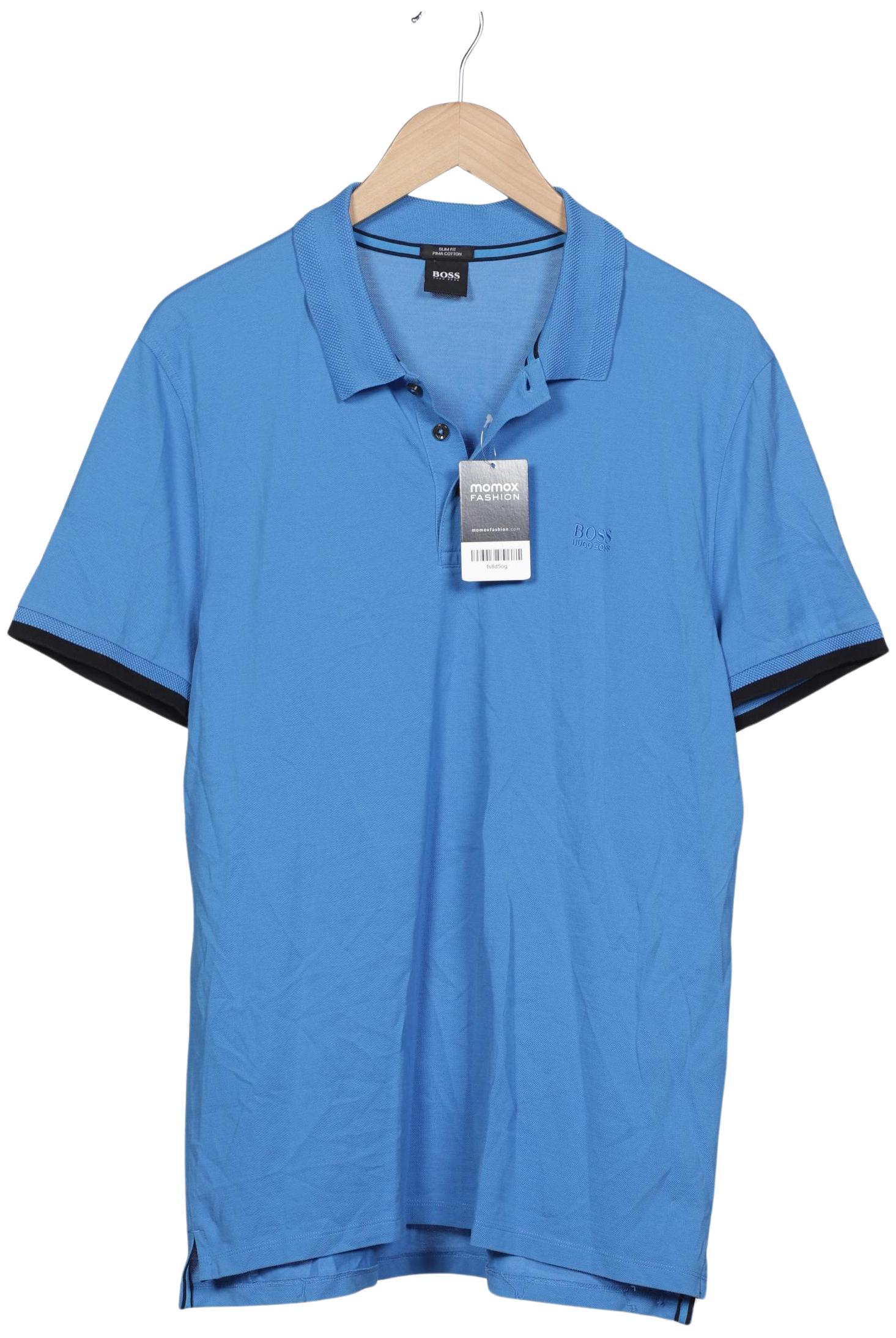 

Boss by Hugo Boss Herren Poloshirt, blau, Gr. 54