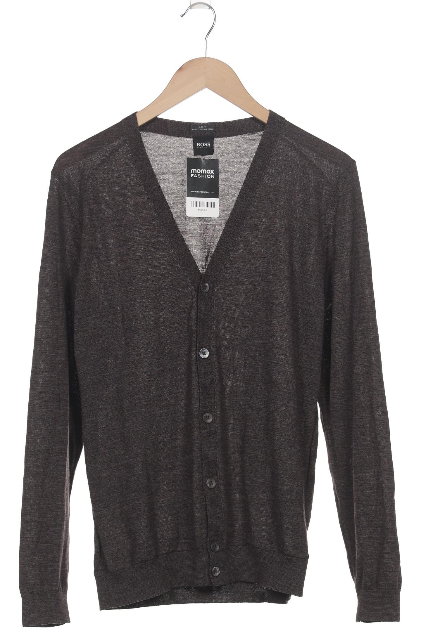 

Boss by Hugo Boss Herren Strickjacke, braun, Gr. 48