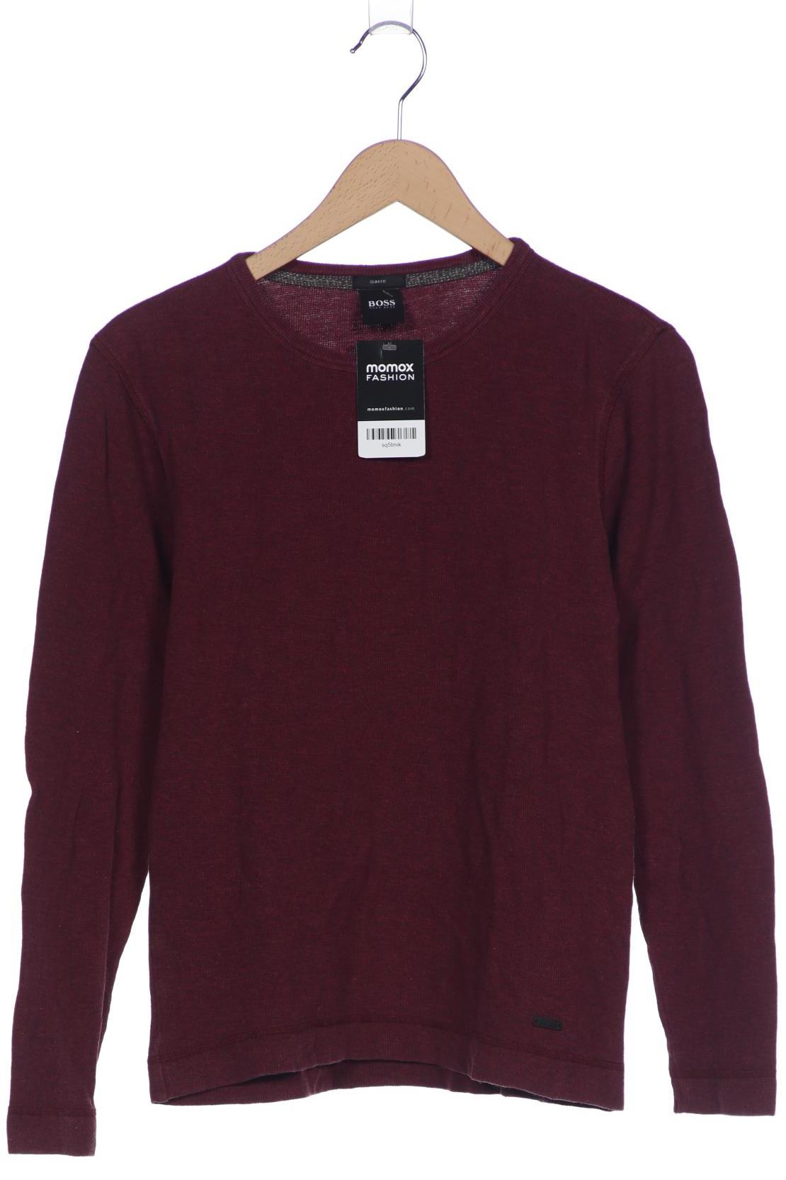 

Boss by Hugo Boss Herren Langarmshirt, bordeaux, Gr. 46