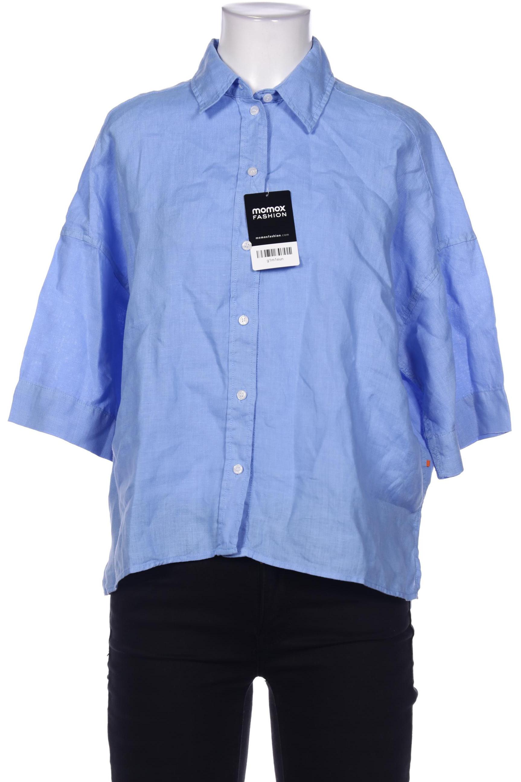 

Boss by Hugo Boss Damen Bluse, blau, Gr. 32