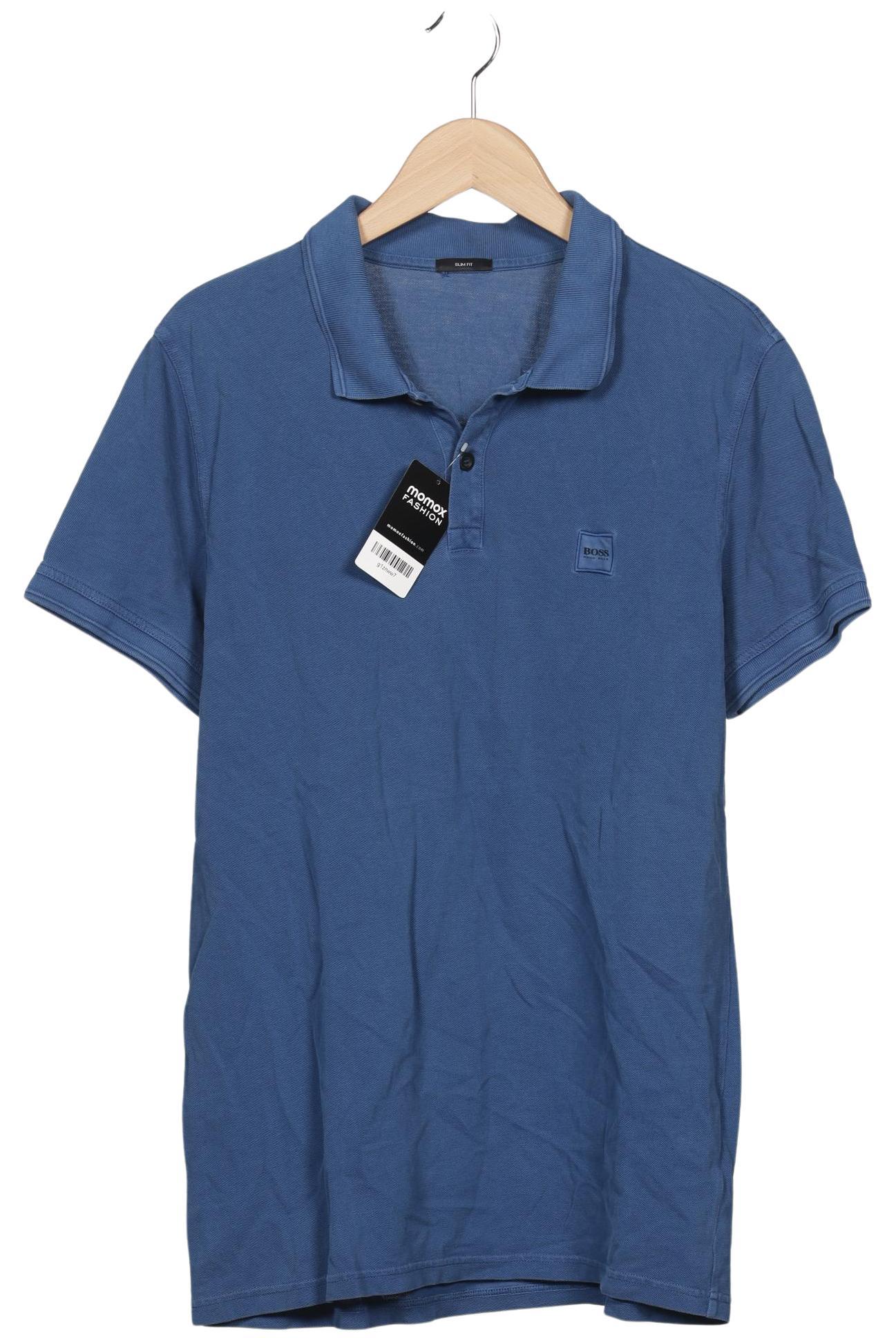 

Boss by Hugo Boss Herren Poloshirt, blau, Gr. 54