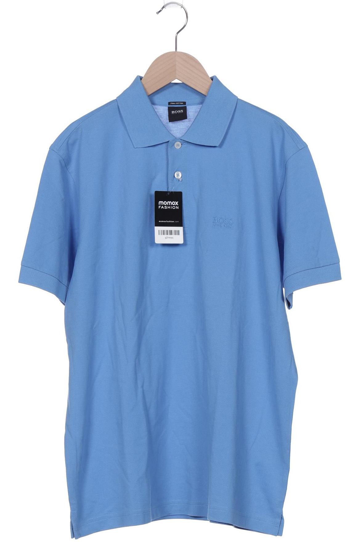 

Boss by Hugo Boss Herren Poloshirt, blau, Gr. 48