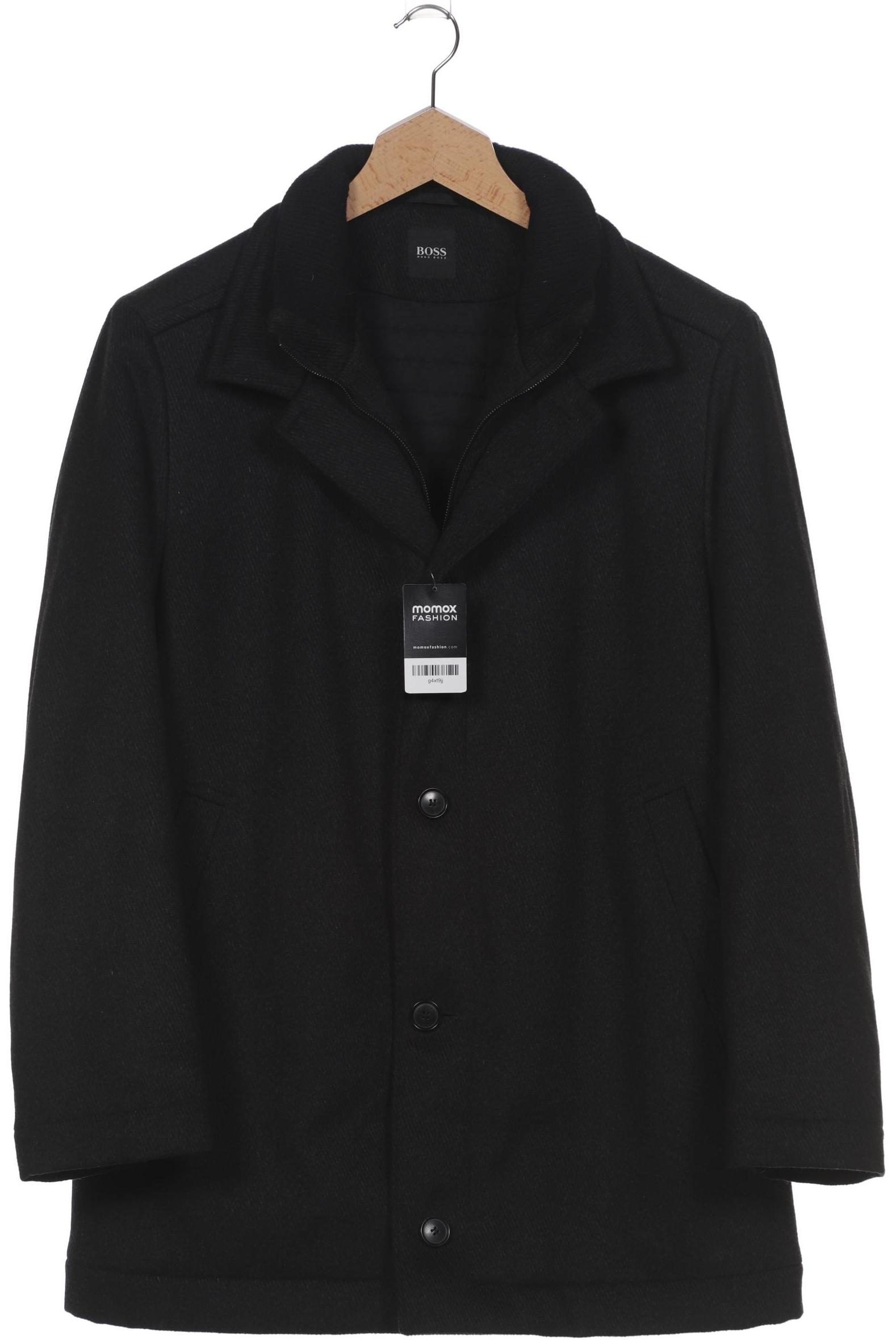 

Boss by Hugo Boss Herren Mantel, schwarz, Gr. 54
