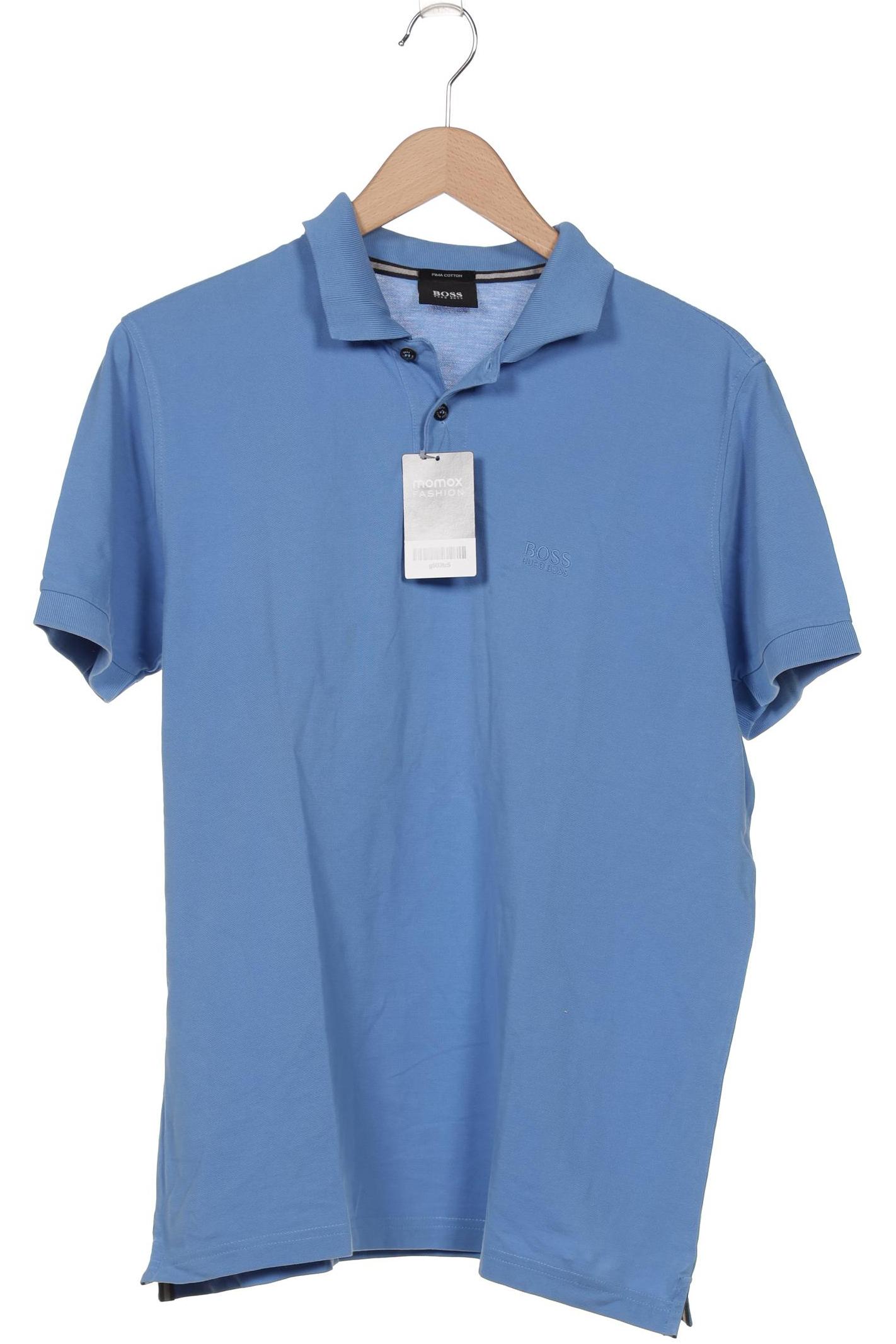 

Boss by Hugo Boss Herren Poloshirt, blau, Gr. 48