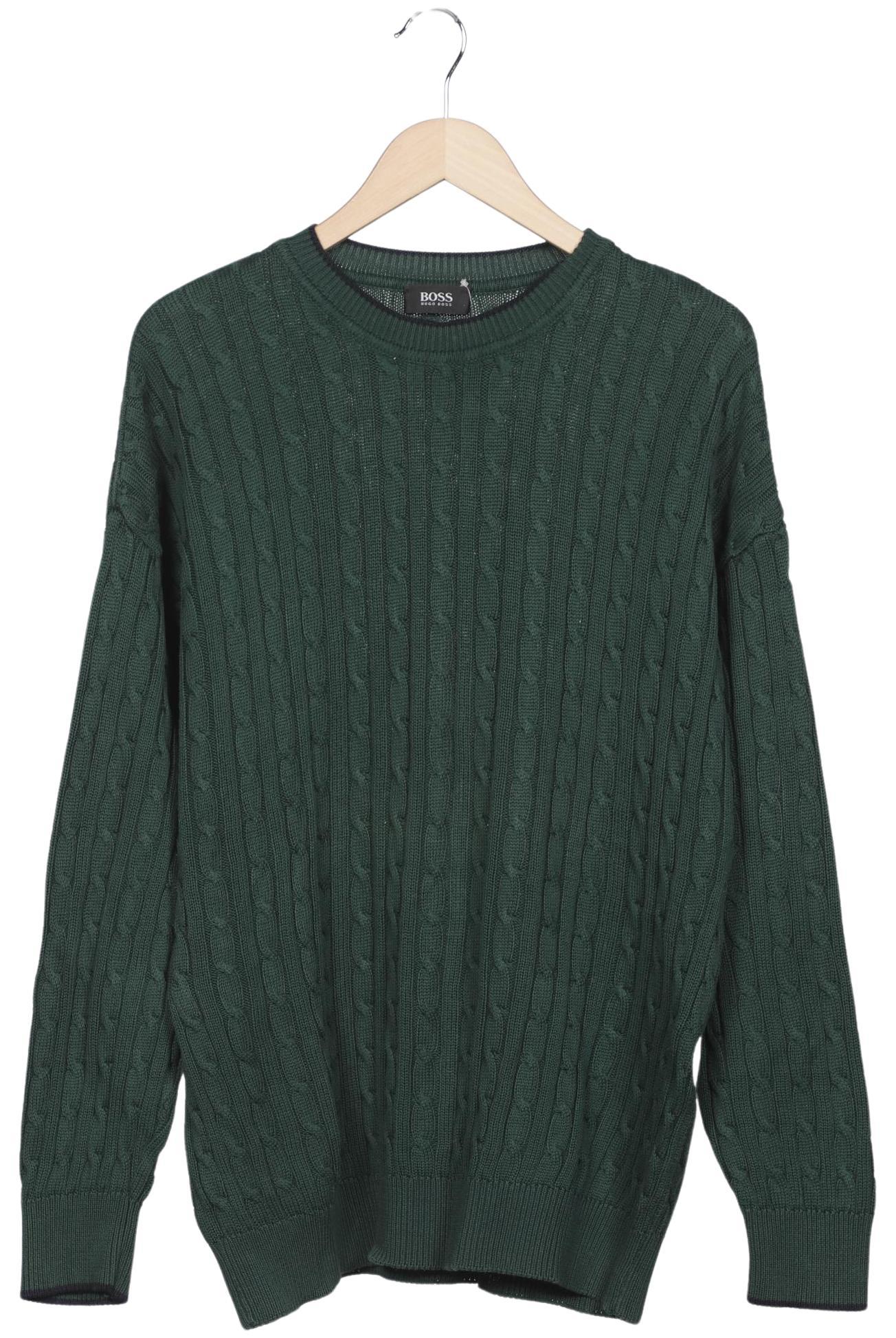 

Boss by Hugo Boss Herren Pullover, grün, Gr. 56