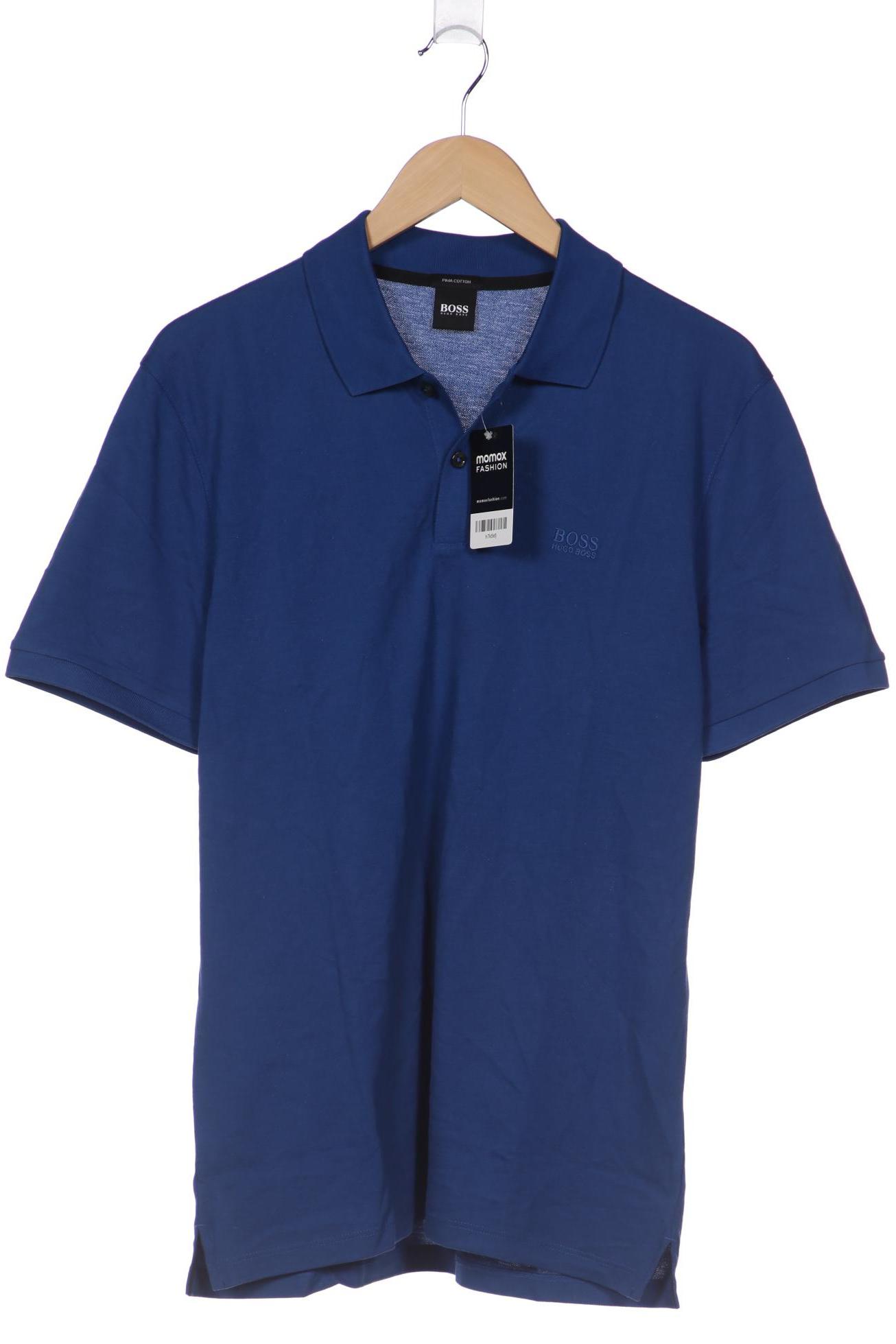 

Boss by Hugo Boss Herren Poloshirt, blau, Gr. 52