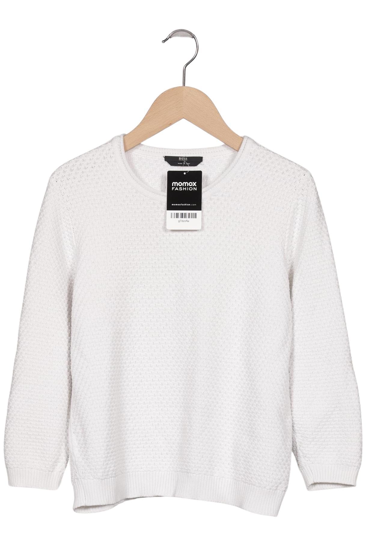 

Boss by Hugo Boss Damen Pullover, weiß, Gr. 36