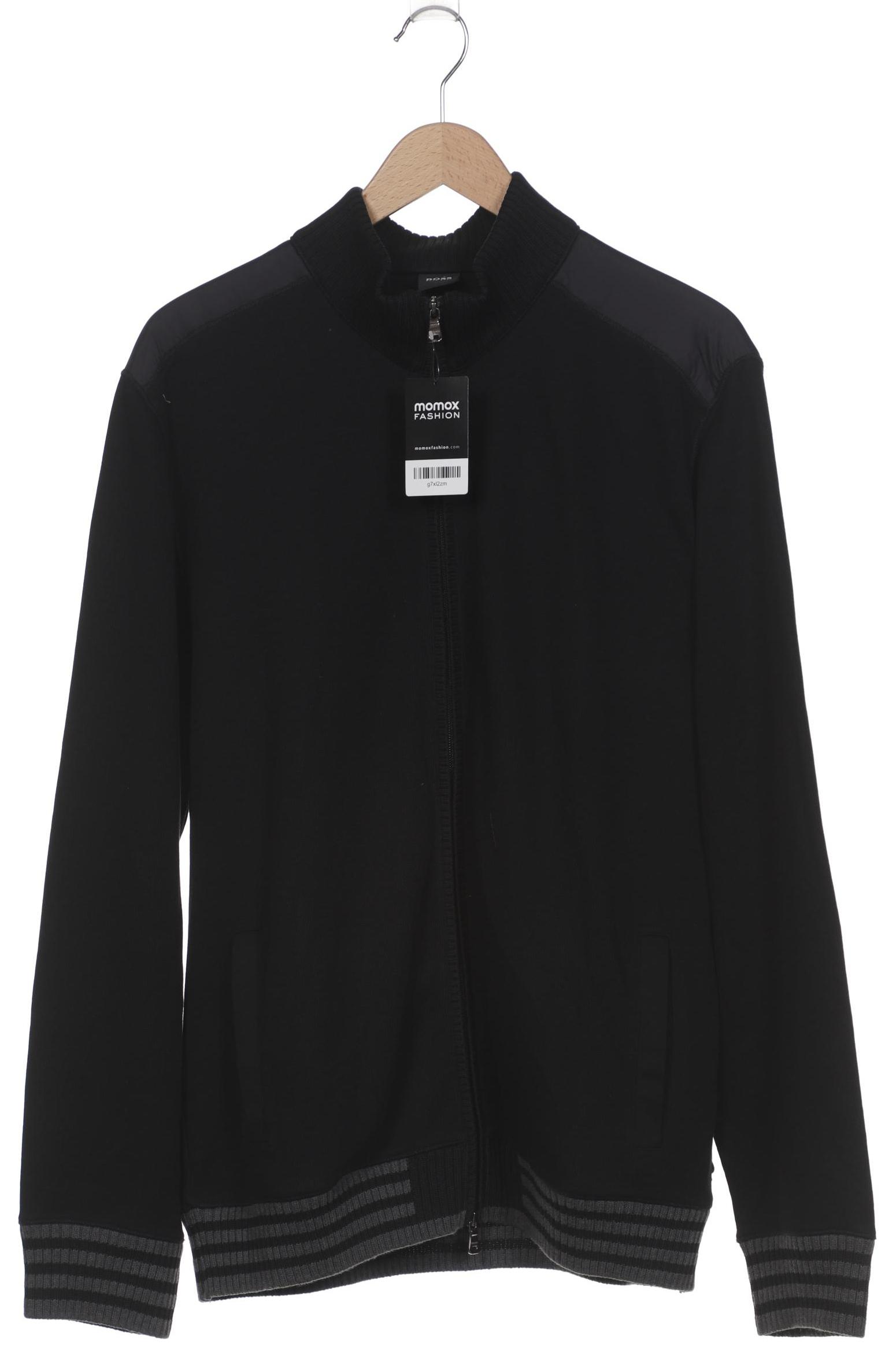 

Boss by Hugo Boss Herren Strickjacke, schwarz, Gr. 56