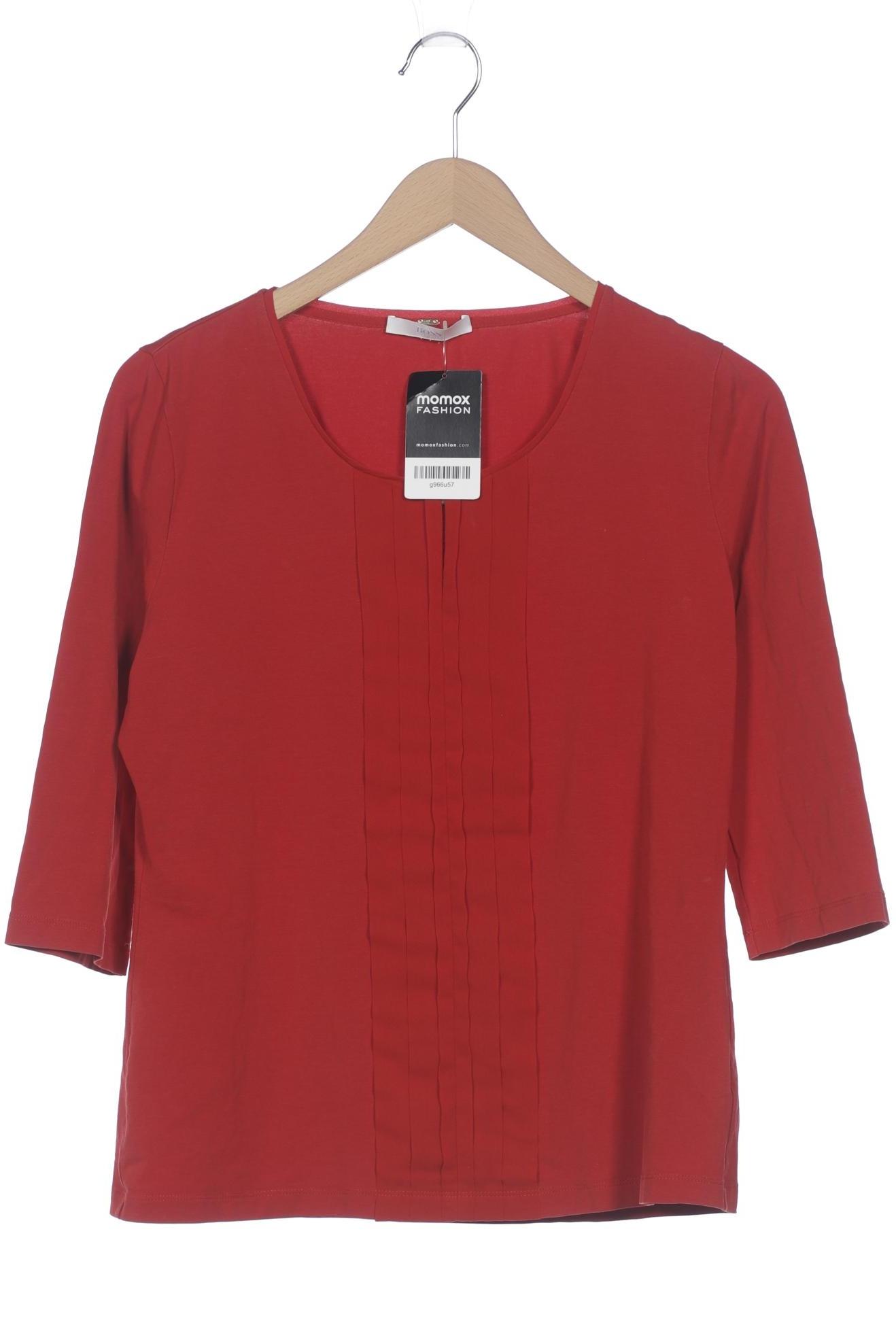 

Boss by Hugo Boss Damen Langarmshirt, rot, Gr. 38