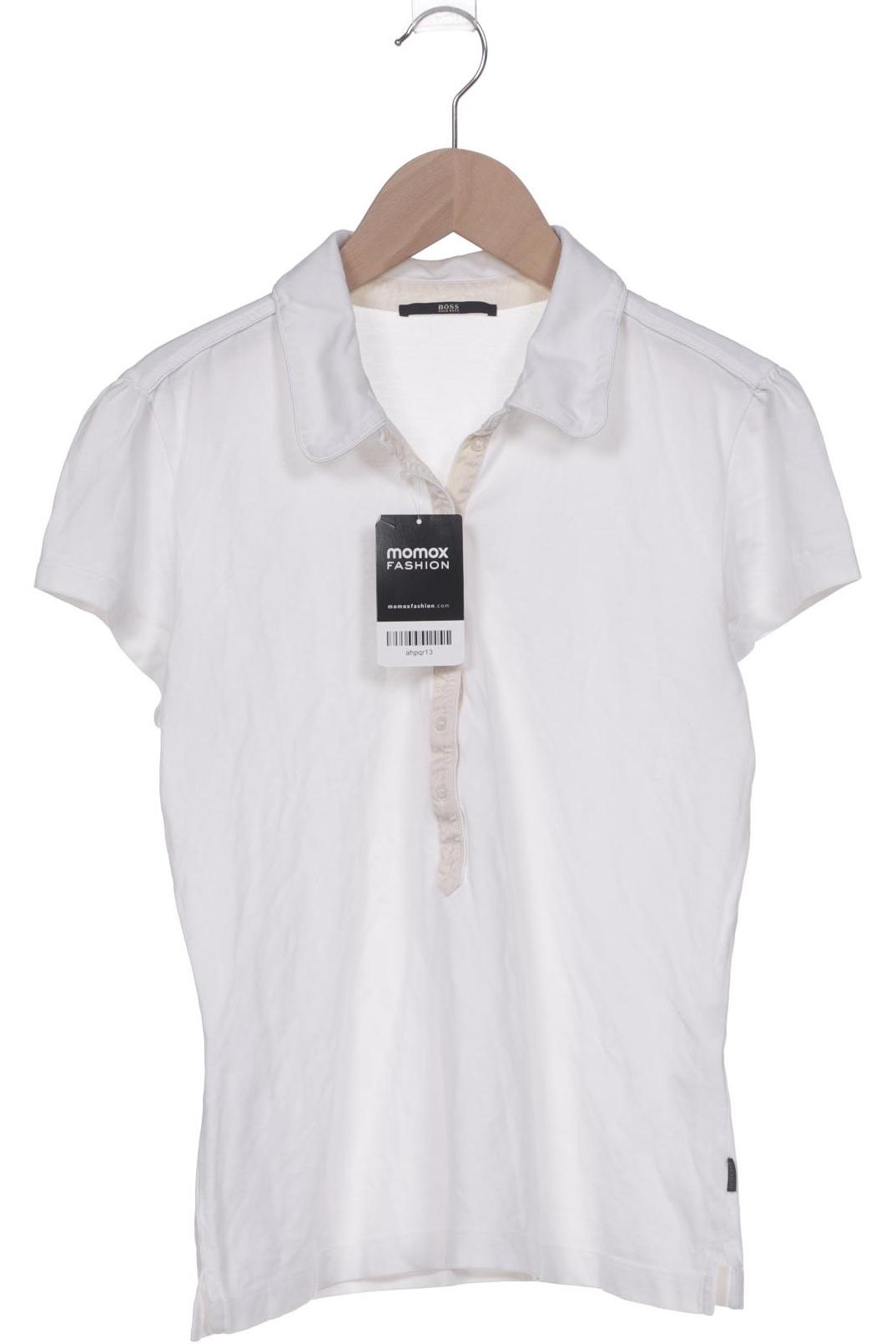 

Boss by Hugo Boss Damen Poloshirt, weiß, Gr. 38