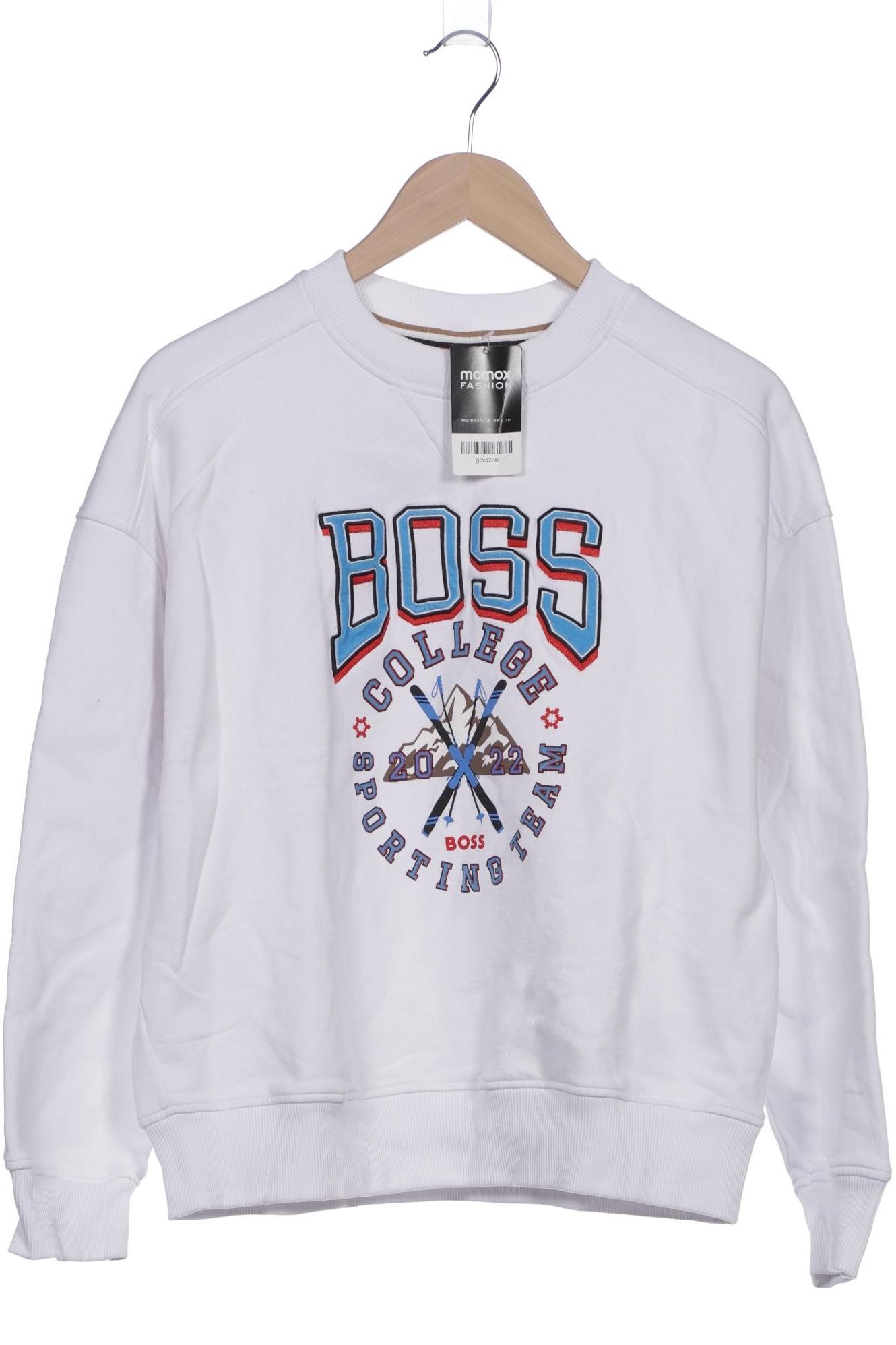 

Boss by Hugo Boss Damen Sweatshirt, weiß, Gr. 42