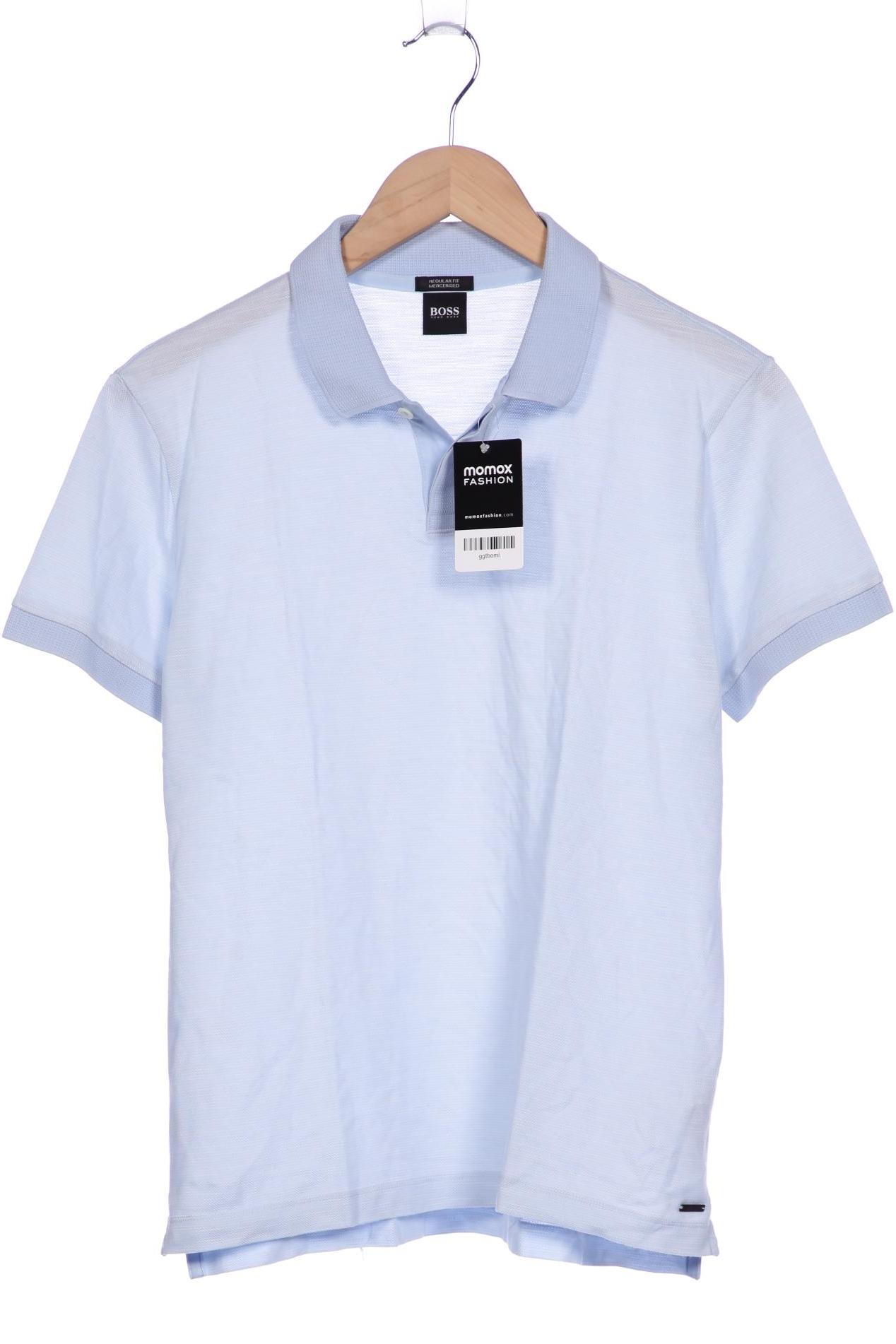 

Boss by Hugo Boss Herren Poloshirt, hellblau, Gr. 46