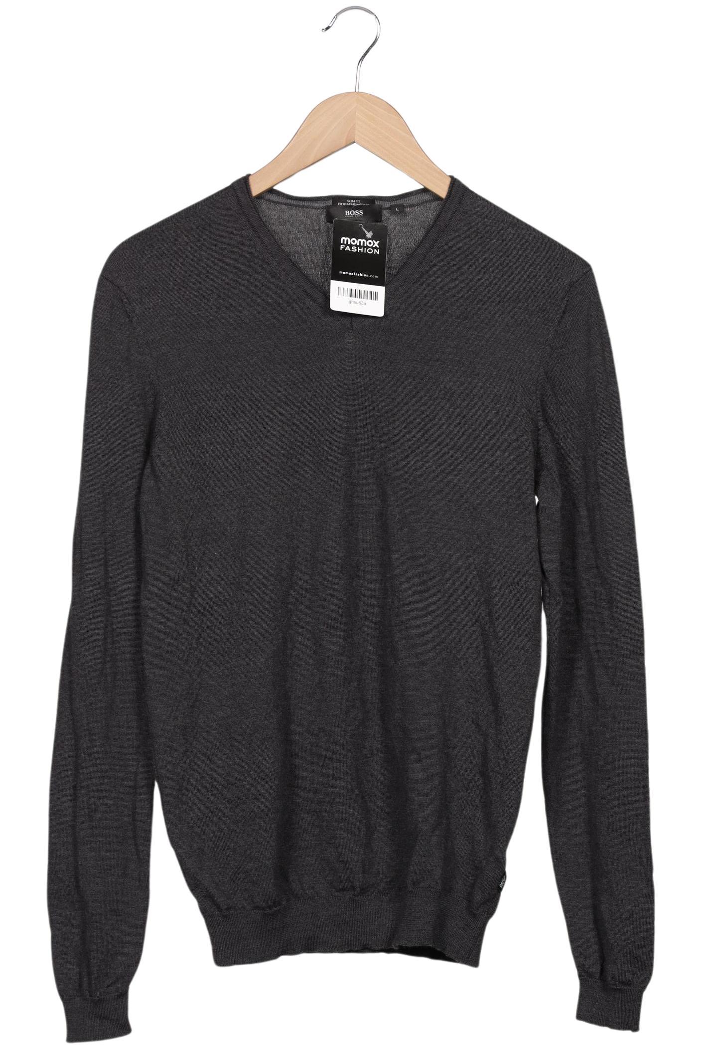 

Boss by Hugo Boss Herren Pullover, grau, Gr. 52
