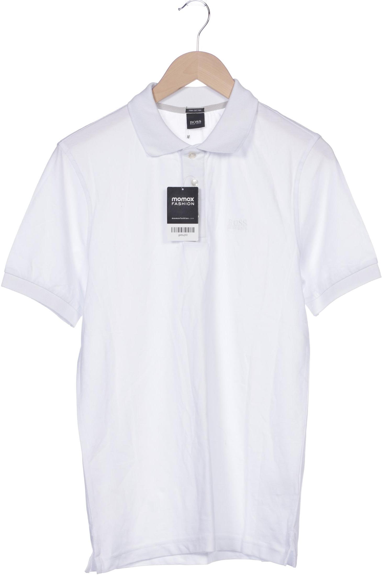 

Boss by Hugo Boss Herren Poloshirt, weiß, Gr. 48